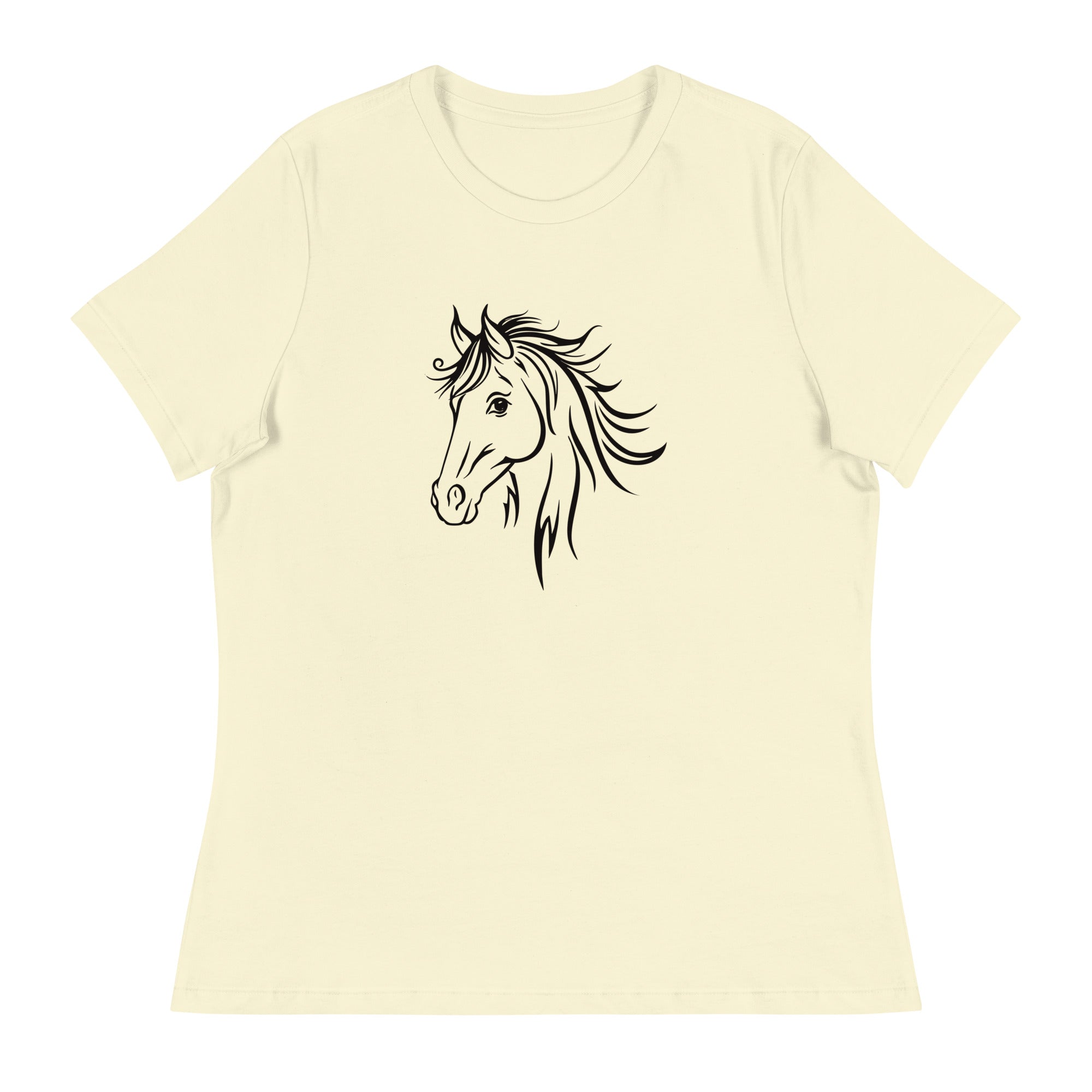 Happy Horse Women's Relaxed T-Shirt、mySite、camillekostekn