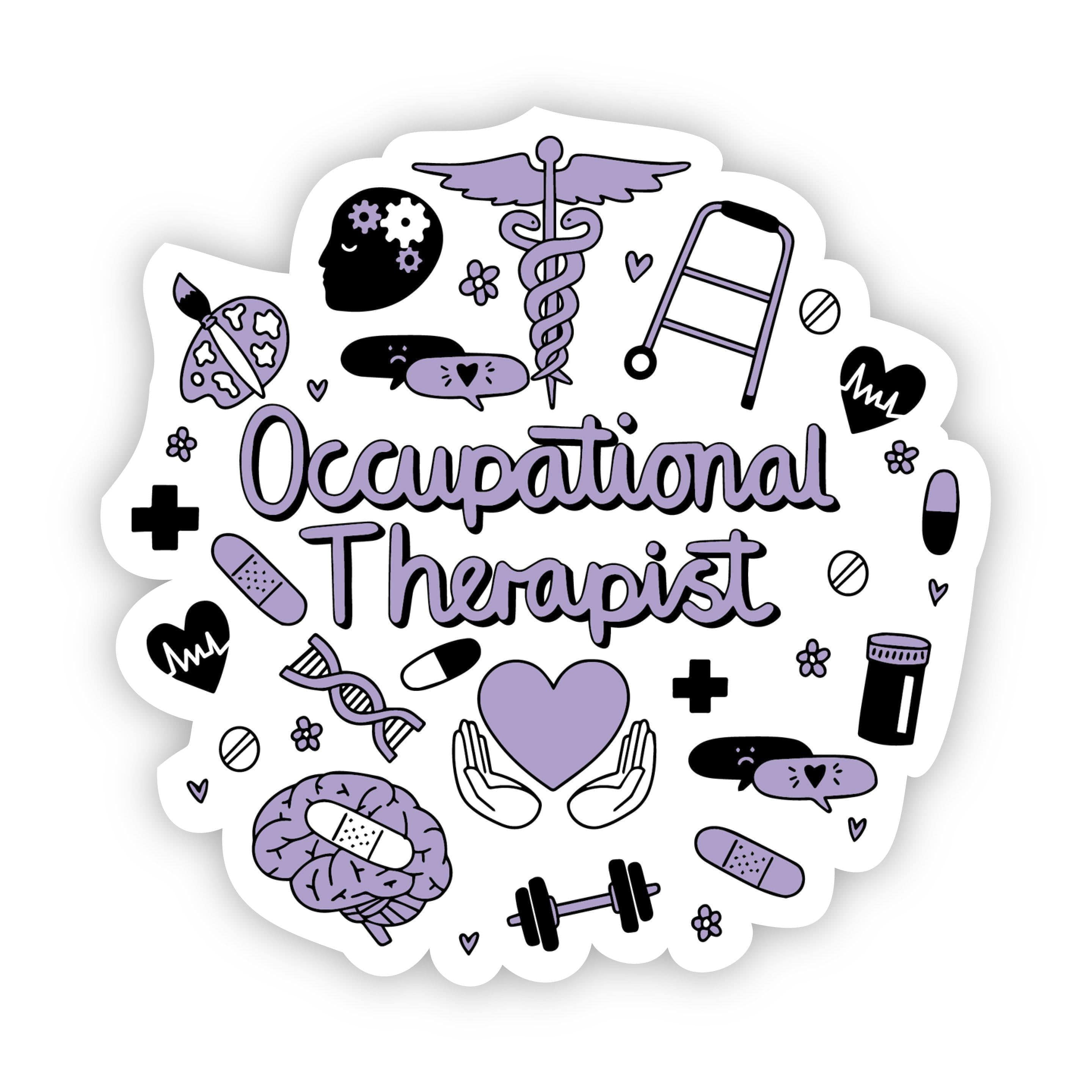  Occupational Therapist Sticker、mySite、elrpsem3k