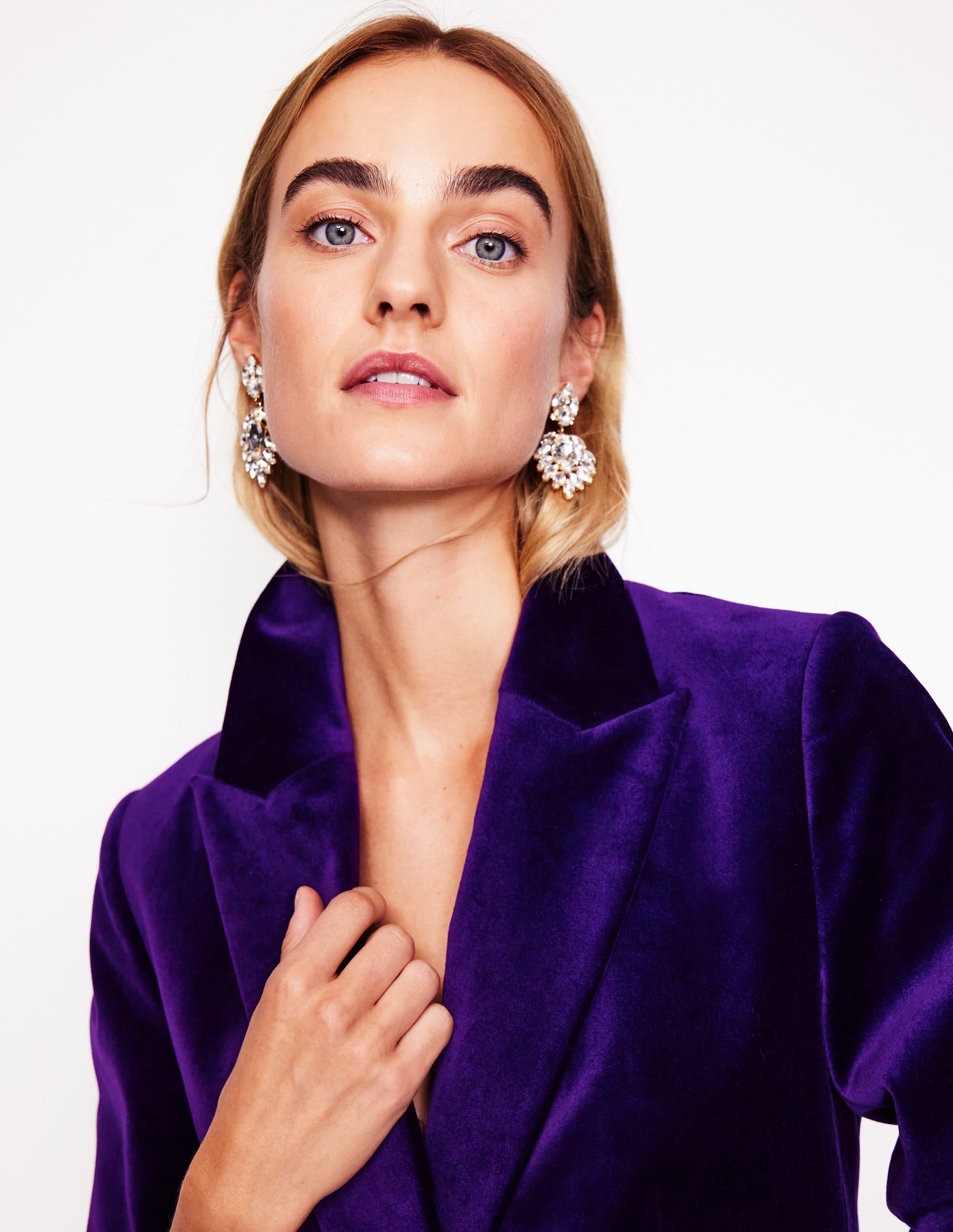  Cluster Jewel Earrings-Silver、mySite、ashleygrahame