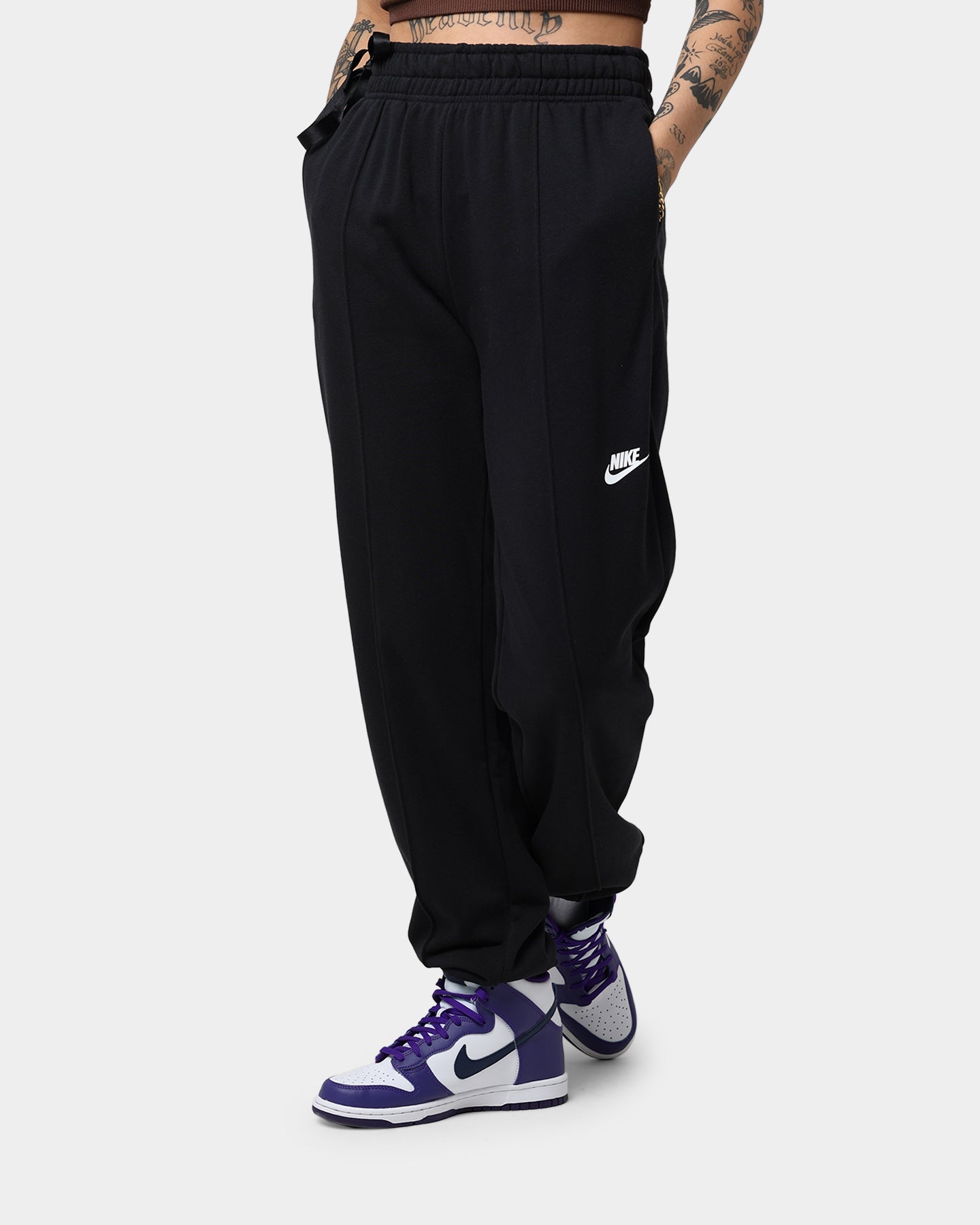 Nike Women's Sportswear Loose Fleece Dance Pants Black、mySite、zt4zffjzw