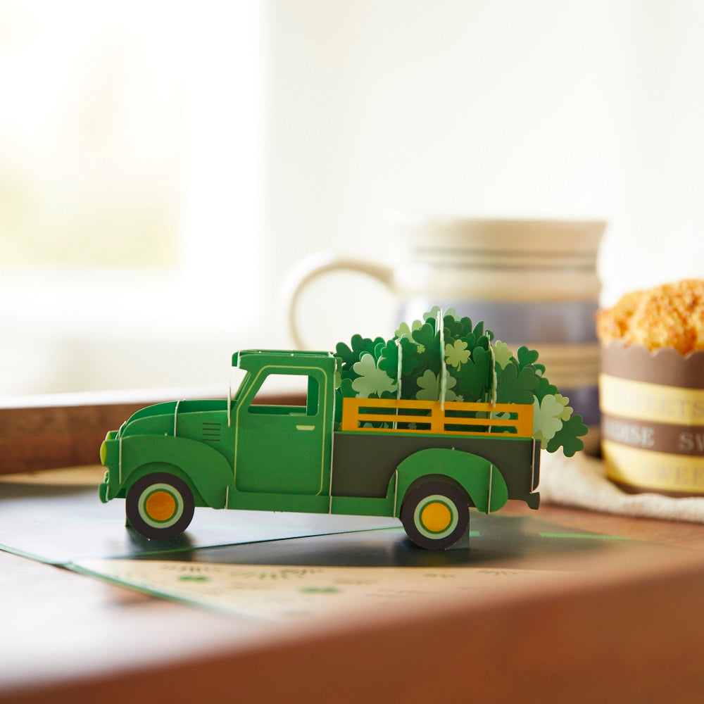 Truckloads of Luck Pop-Up Card、mySite、solidvoid