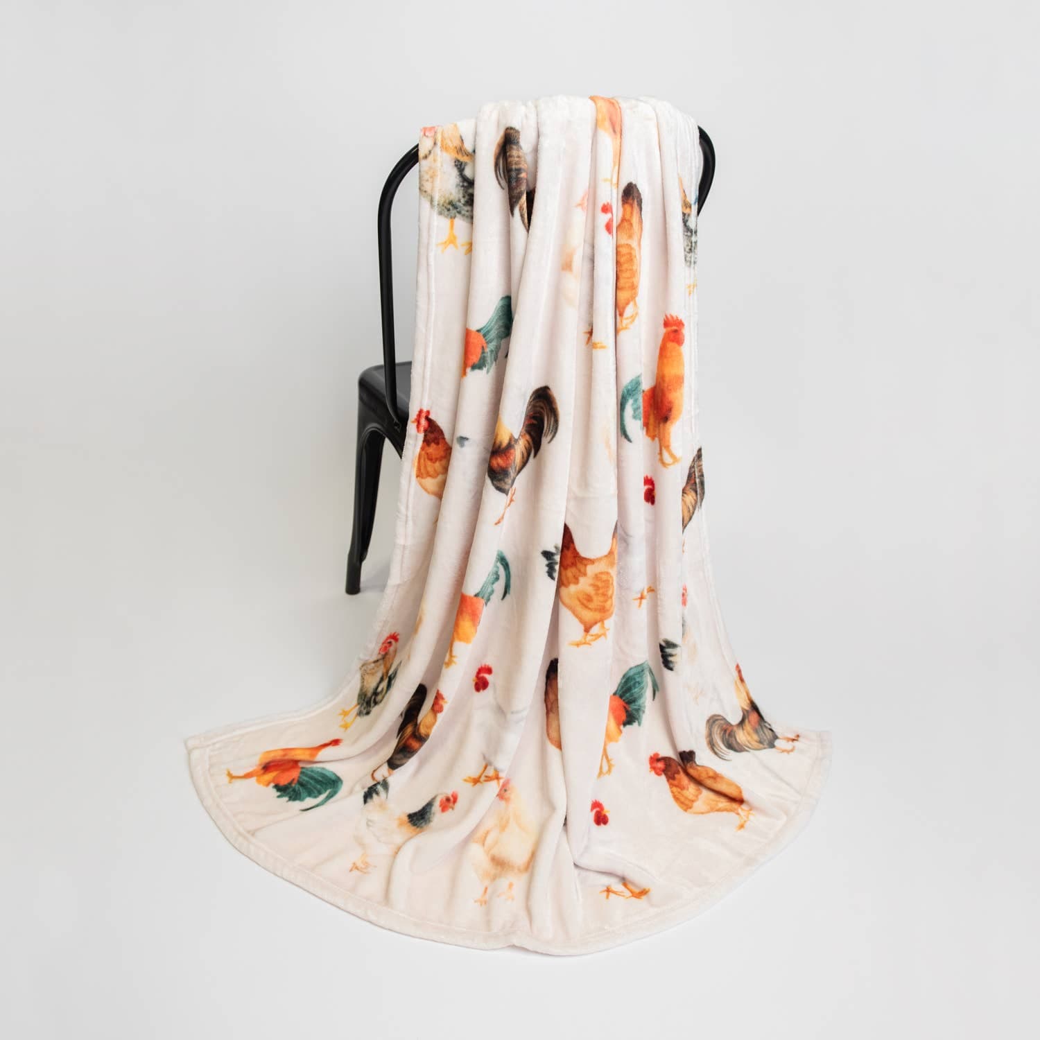 Chicken Super Soft Plush Throw Blanket by American Farm Company、mySite、g9winljtr
