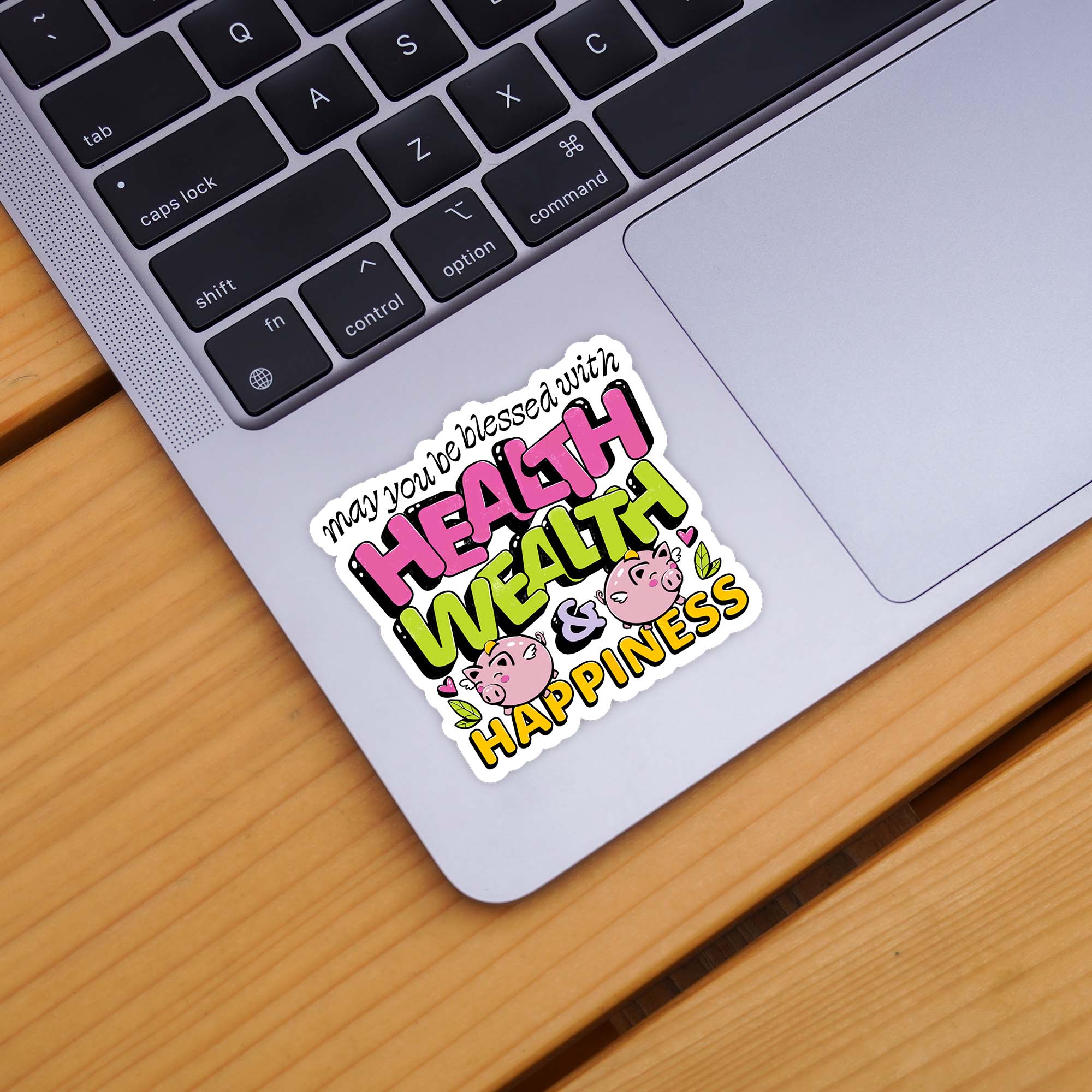  Health Wealth & Happiness Sticker、mySite、ghnorth