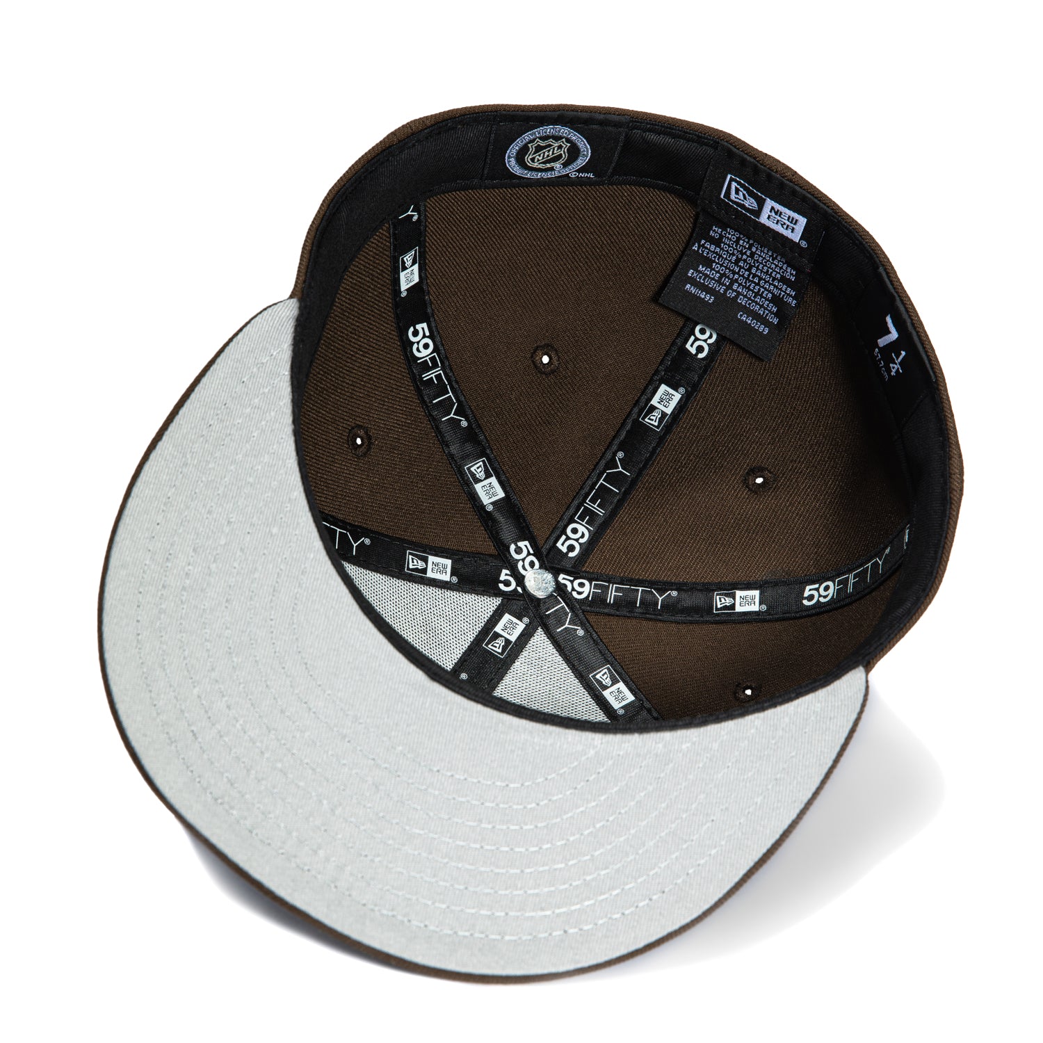 New Era 59Fifty Los Angeles Kings Script Hat - Brown, Ivory、mySite、vikingsvslions
