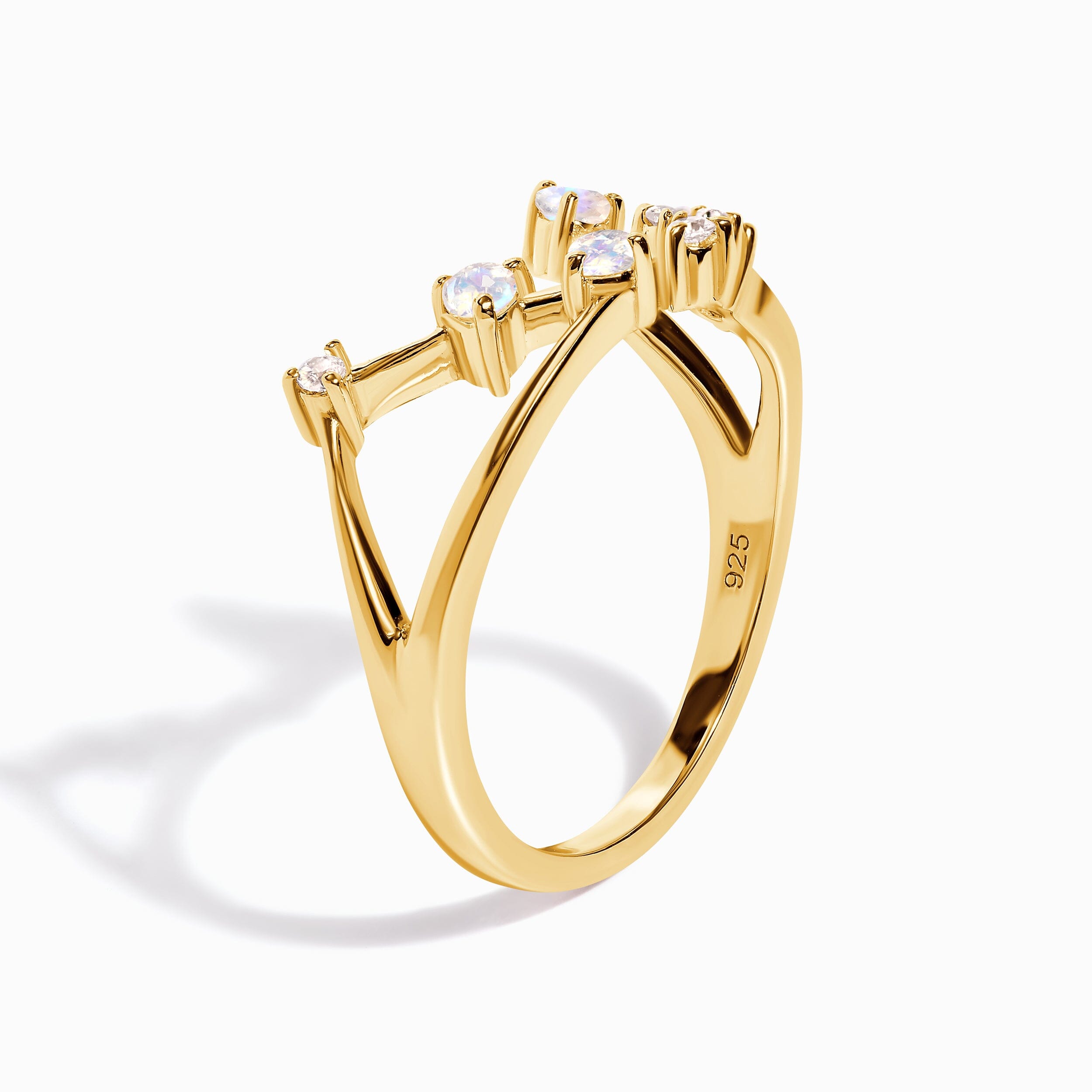 Moonstone Ring - Aquarius Zodiac Constellation、mySite、hinf8tx79