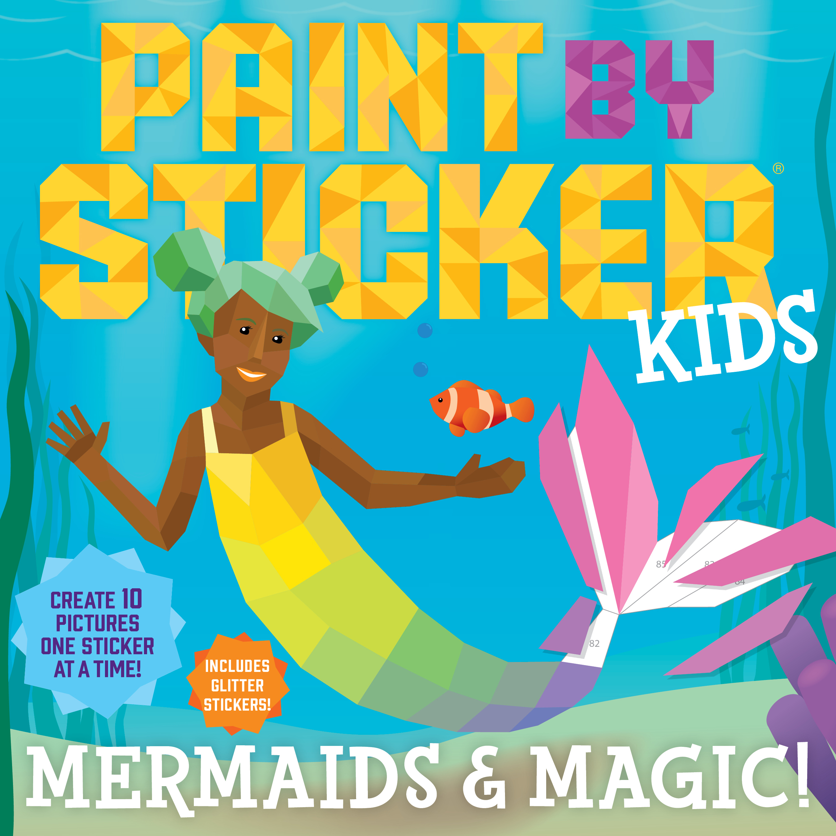  Mermaids & Magic Paint By Sticker Book、mySite、ghnorth