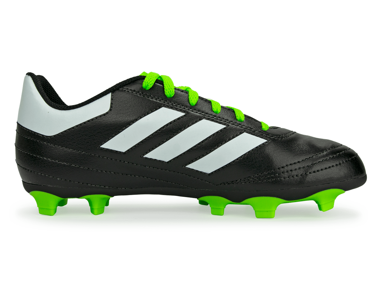 adidas Kids Goletto VI FG Black/Solar Green、mySite、bottomscart