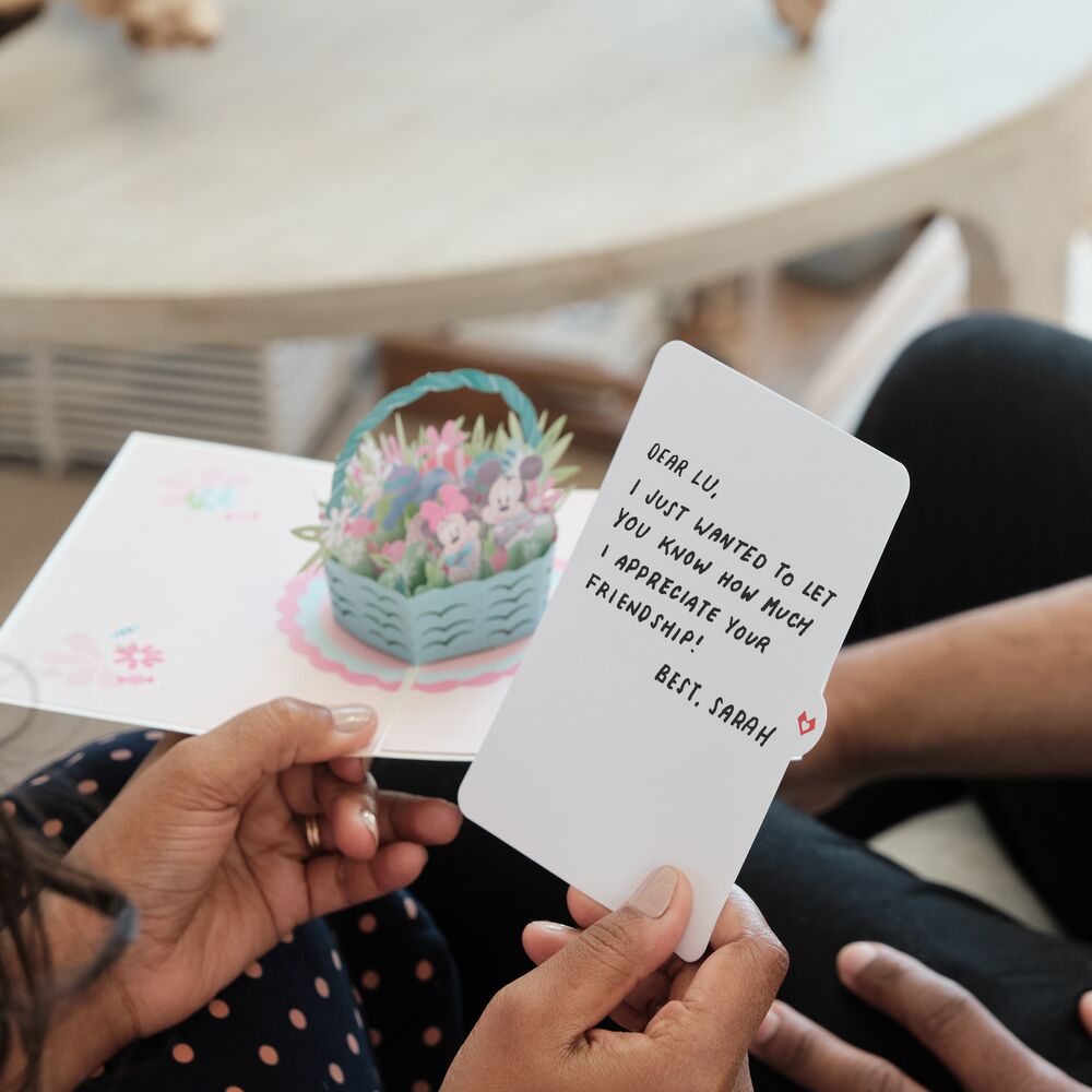 Disney's Mickey & Minnie Hello Easter Pop-Up Card、mySite、solidvoid