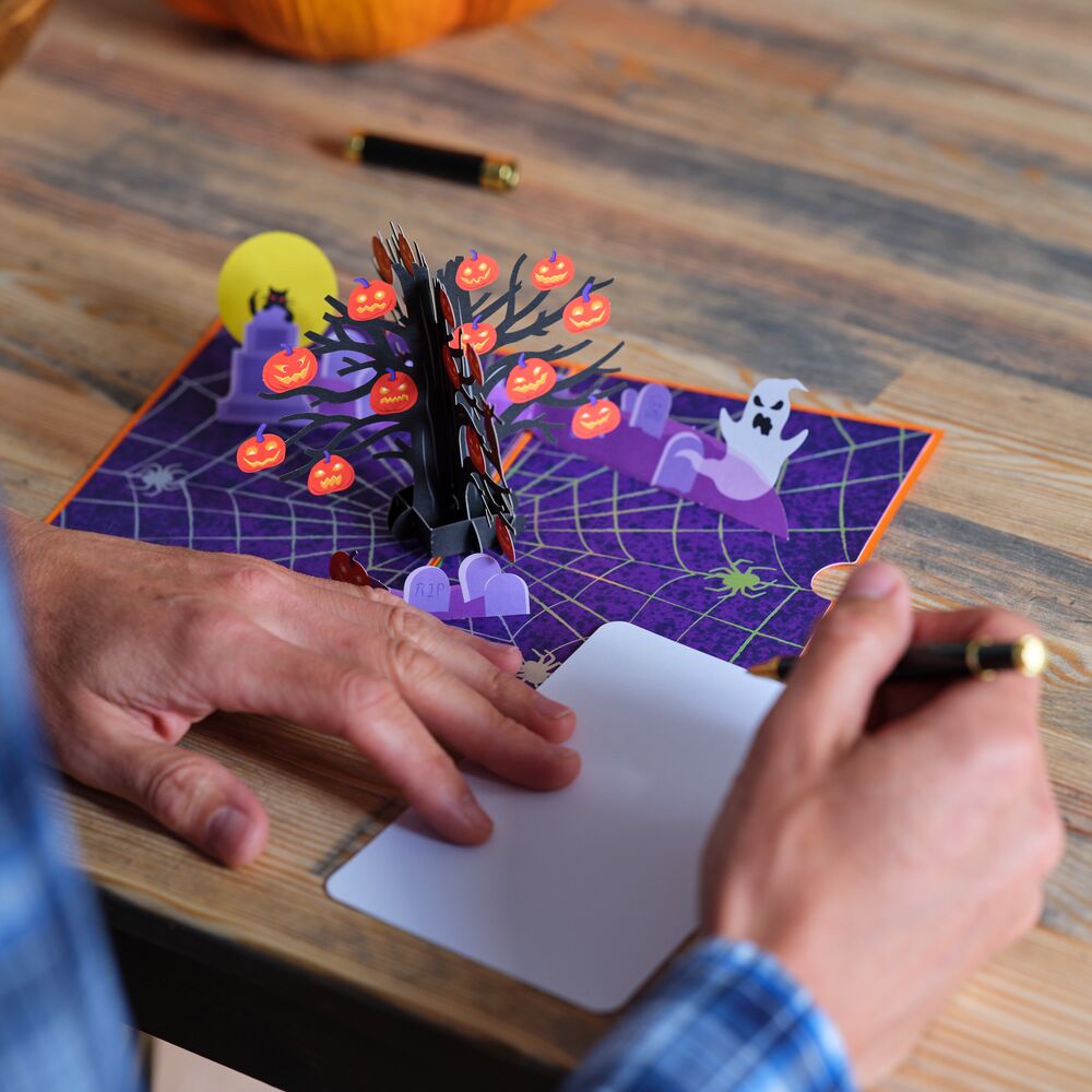 Spooky Tree Pop-Up Card、mySite、solidvoid