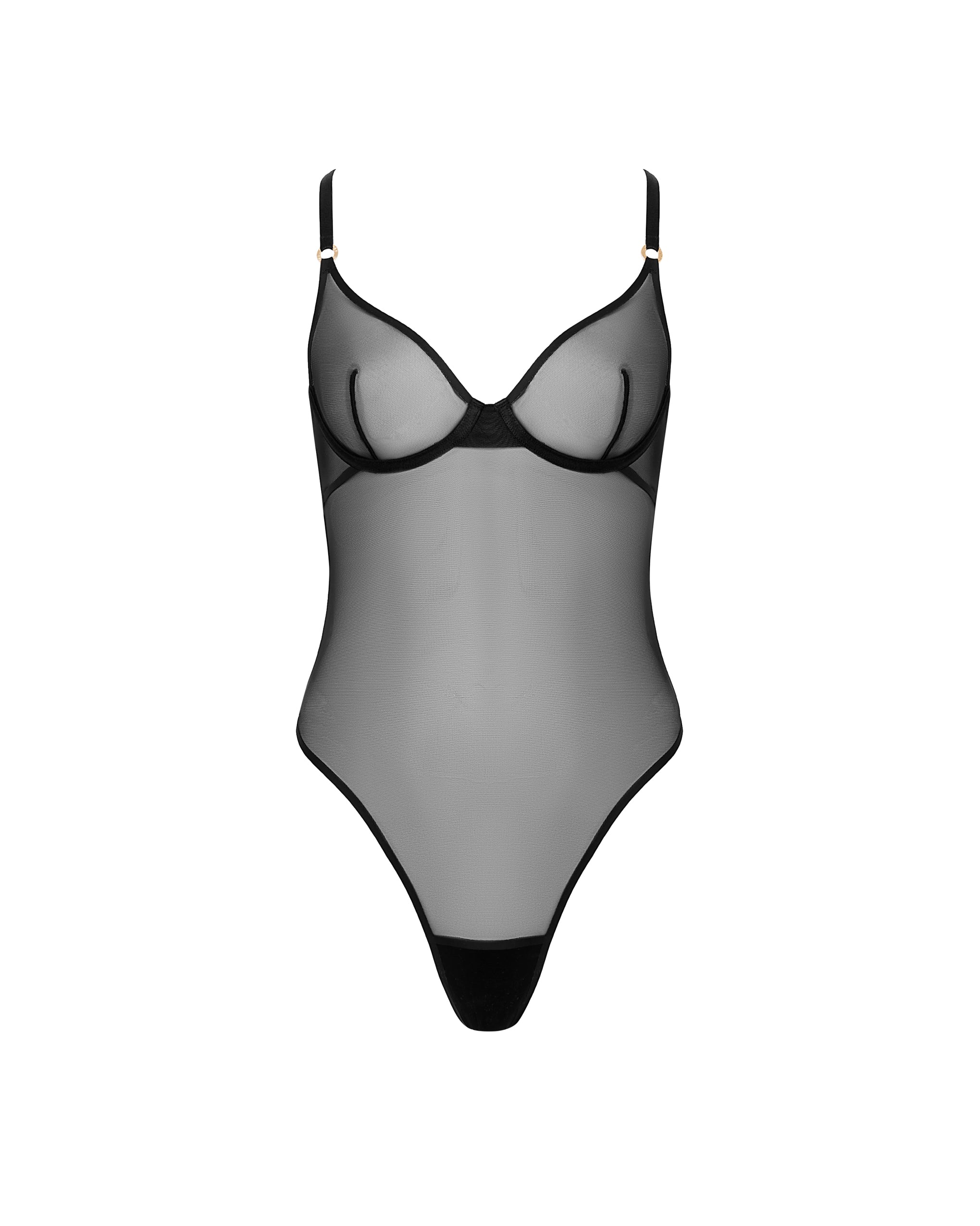 Naomi Mesh Bodysuit Black、mySite、bengalsvssteelers