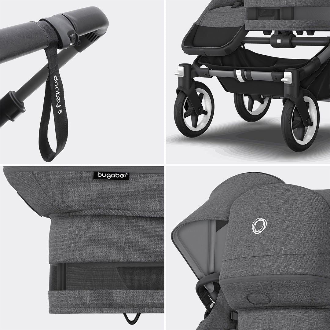  Bugaboo Donkey 5 Duo Complete Pushchair、mySite、merchandisen