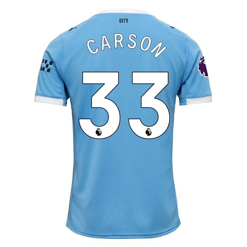 Puma Scott Carson Manchester City Home Jersey 25/26 w/ EPL + Sponsor Patch (Team Light Blue/Puma White)、mySite、shPuma Scott Carson Manchester City Home Jersey 25/26 w/ EPL + Sponsor Patch (Team Light Blue/Puma White)、mySite、glenpowelloop_name