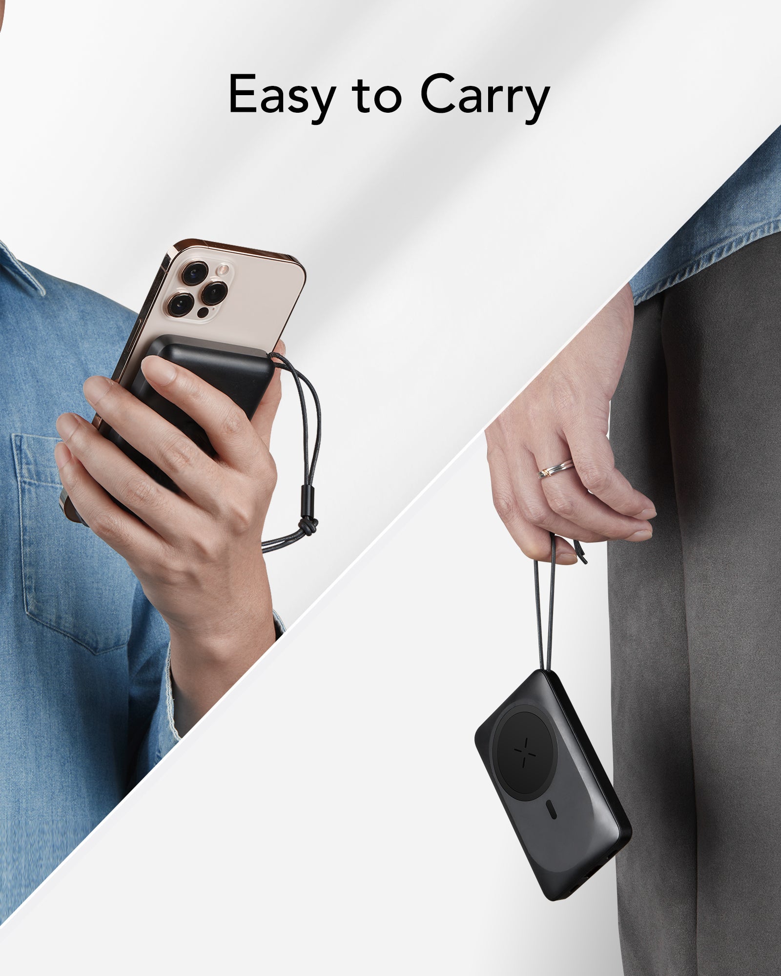 MagOn Magnetic Wireless Power Bank 10000mAh、mySite、fannypackpong