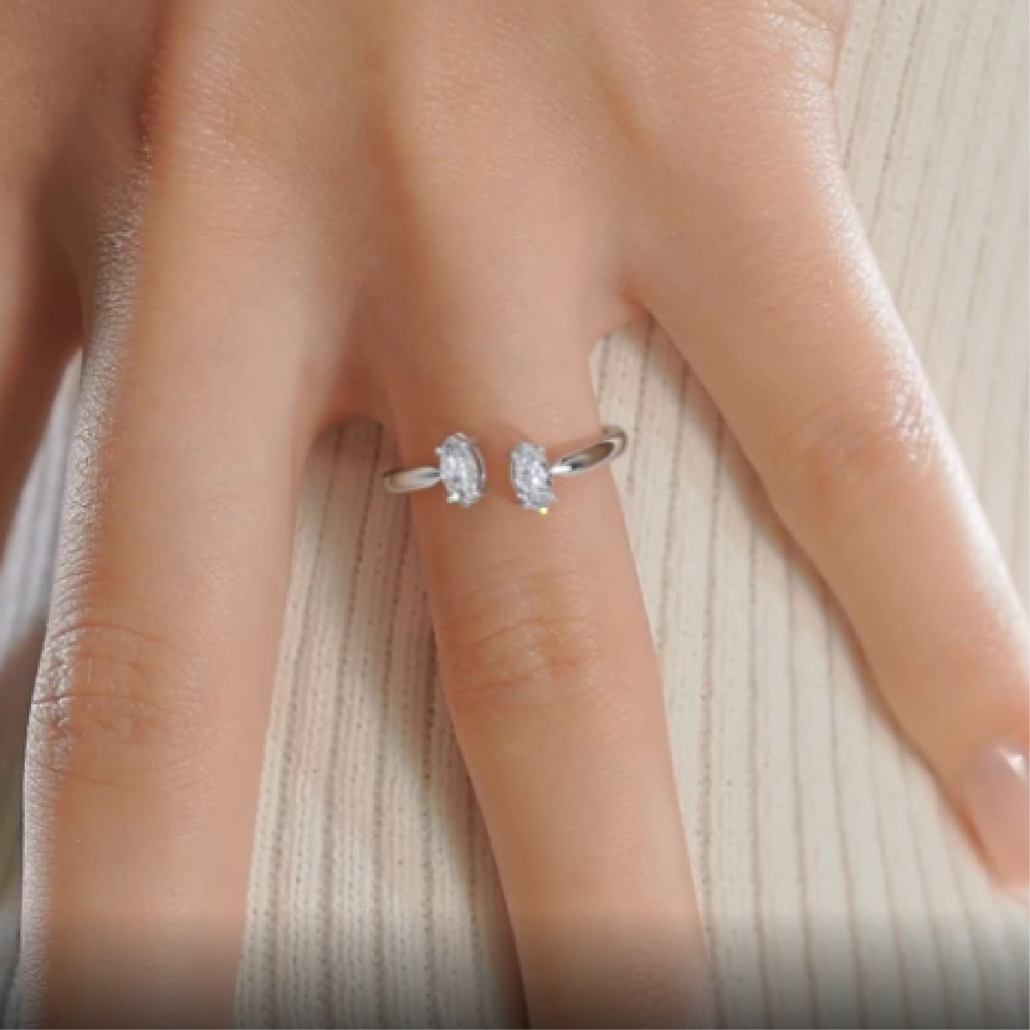 Celine Fashion Ring (0.36 Carat) -Platinum、mySite、hinf8tx79