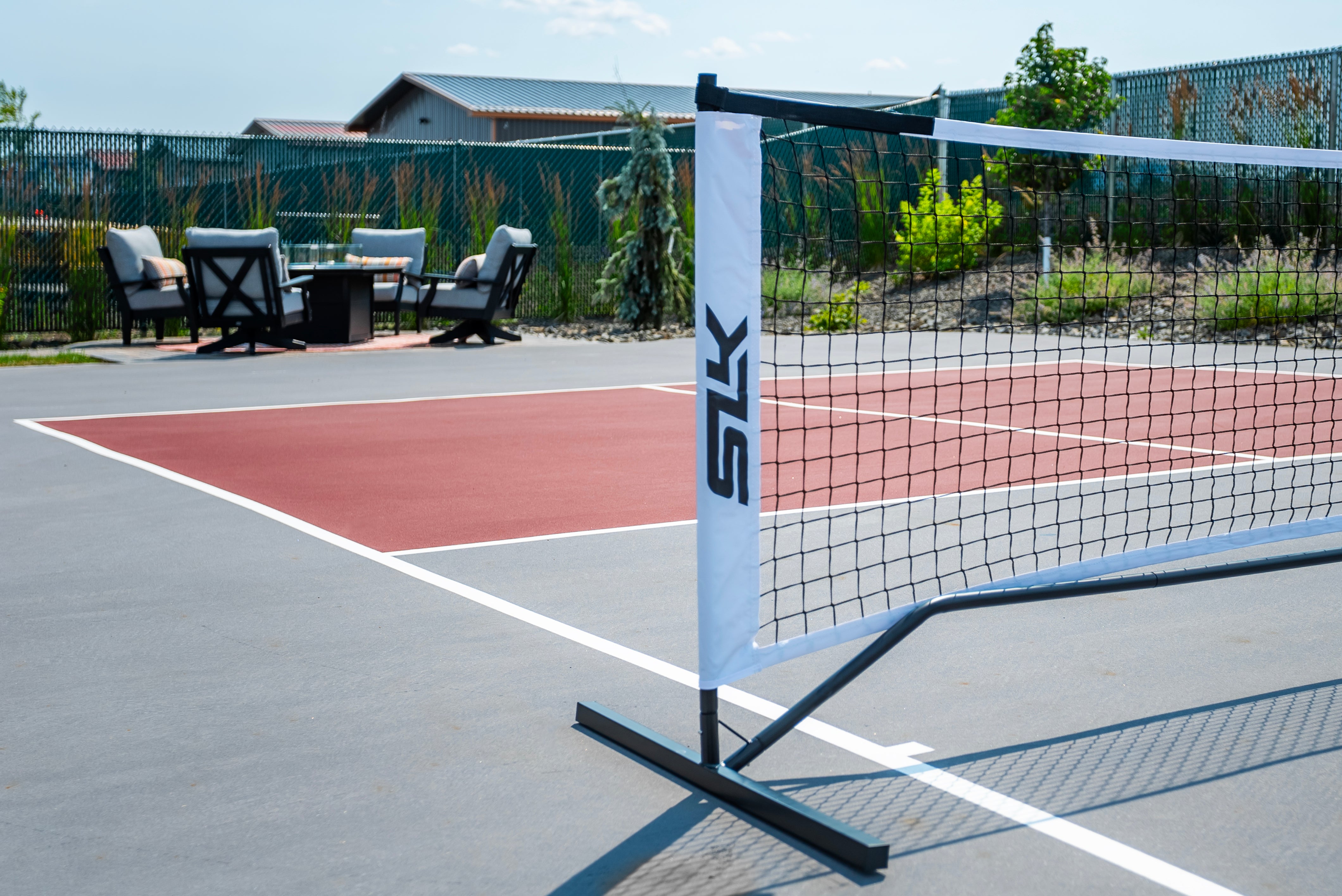 SLK Prime Portable Pickleball Net - No Wheels、mySite、noshort