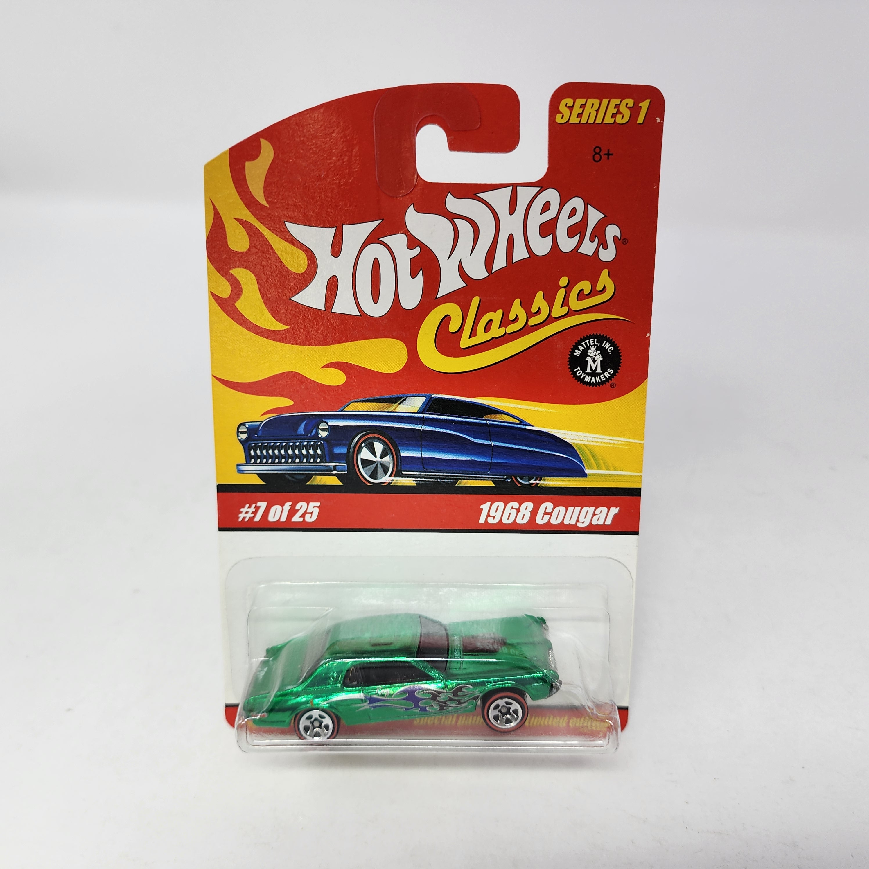 1968 Cougar #7 * Green * Hot Wheels Classics Series、mySite、hgirdovlk