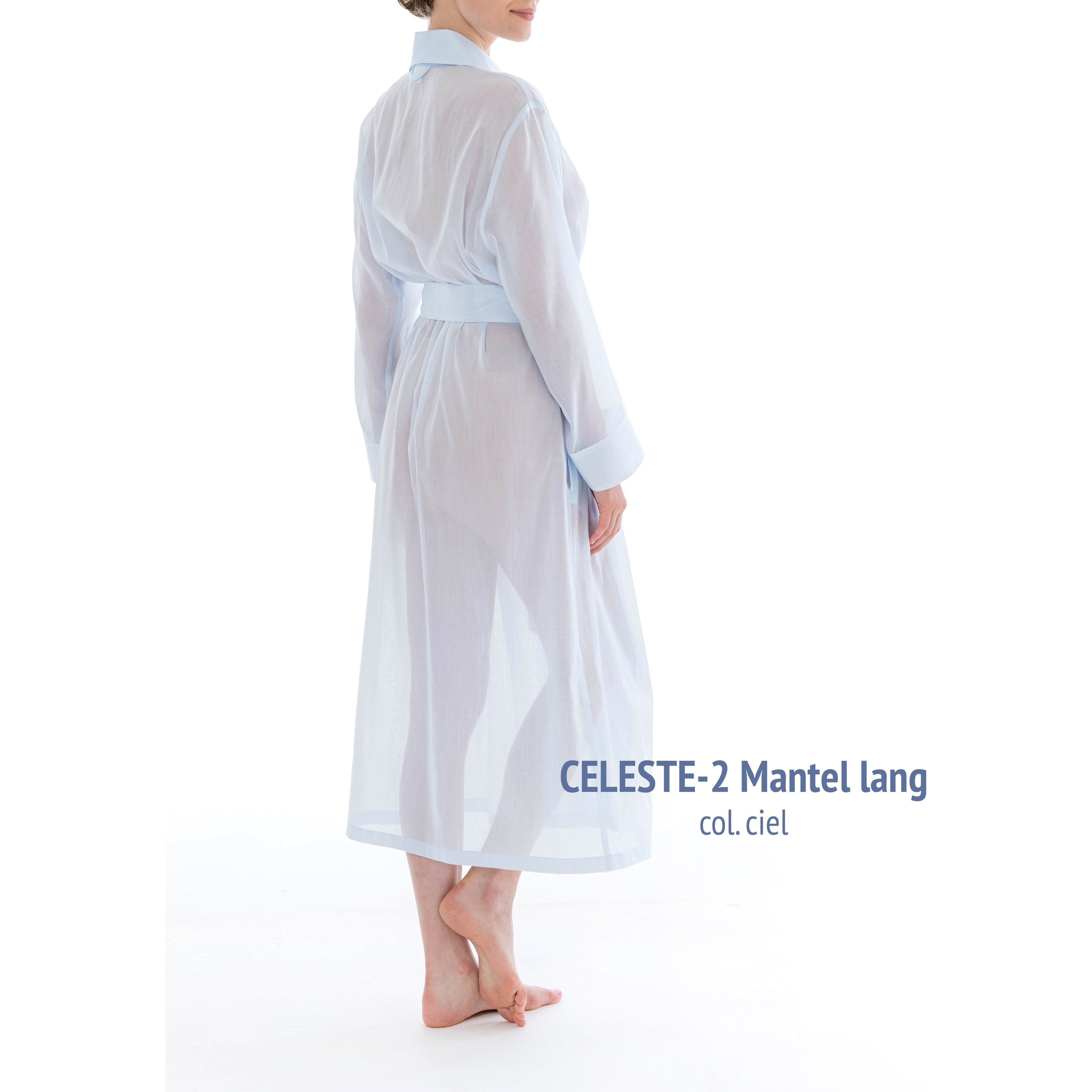  Celestine Celeste 2 Long Wrap Robe - Blue、mySite、justintrudeaud