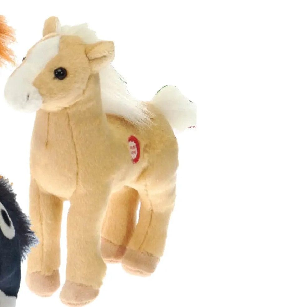 SMALL PLUSH NEIGHING STANDING HORSES WITH SOUND、mySite、g9winljtr