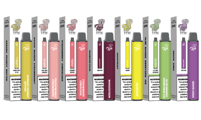 Lush 2500 Puffs TFN Disposable 10 Pack 8mL、mySite、zt4zffjzw