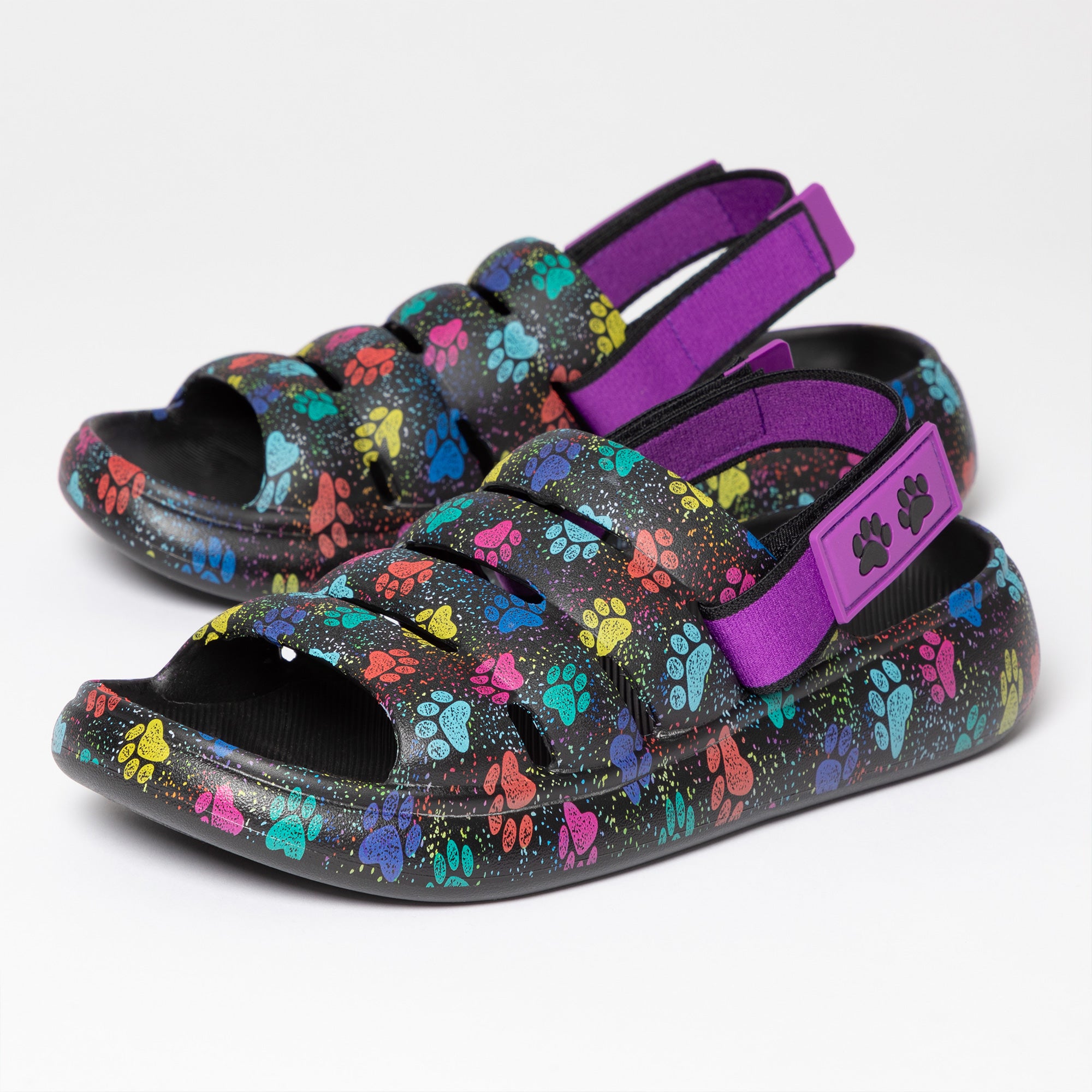 Paw Print Slingback Convertible Sandals、mySite、camillekostekn