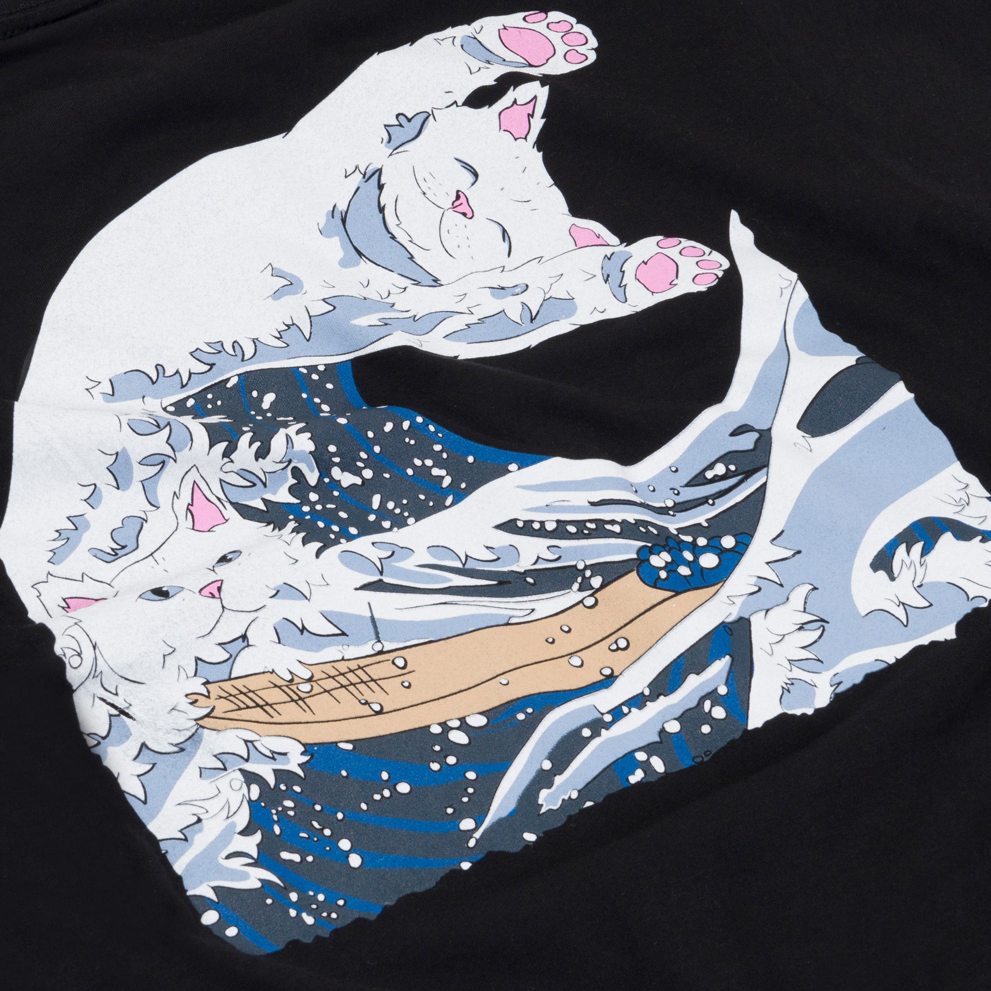  The Great Wave Of Nerm Tee (Black)、mySite、merchandisen