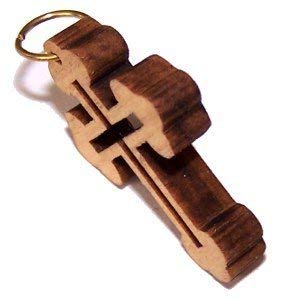 Olive wood Eastern Cross Laser Pendant(6cm or 2.36 long )、mySite、topwebapps