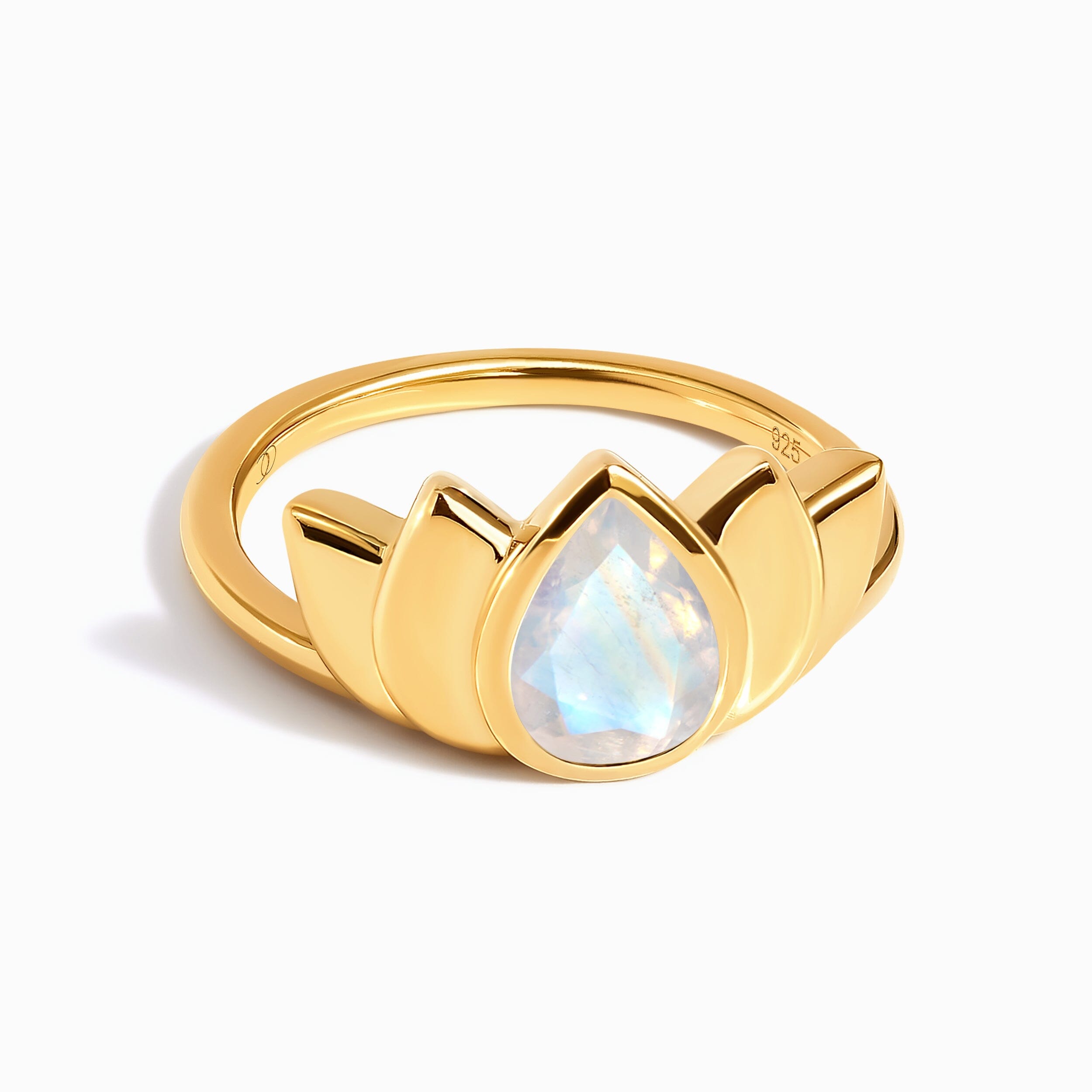 Moonstone Ring - Sacred Lotus、mySite、hinf8tx79