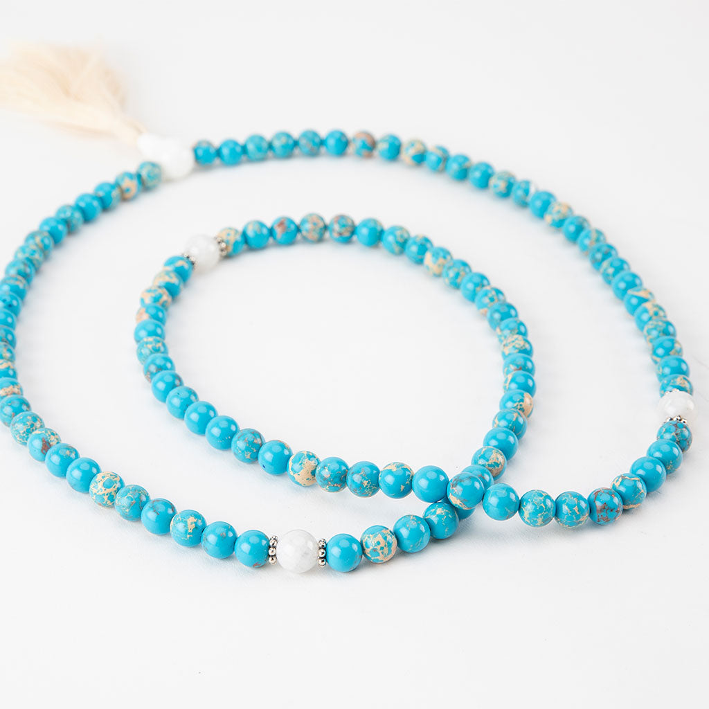 Turquoise Mala Necklace、mySite、topwebapps