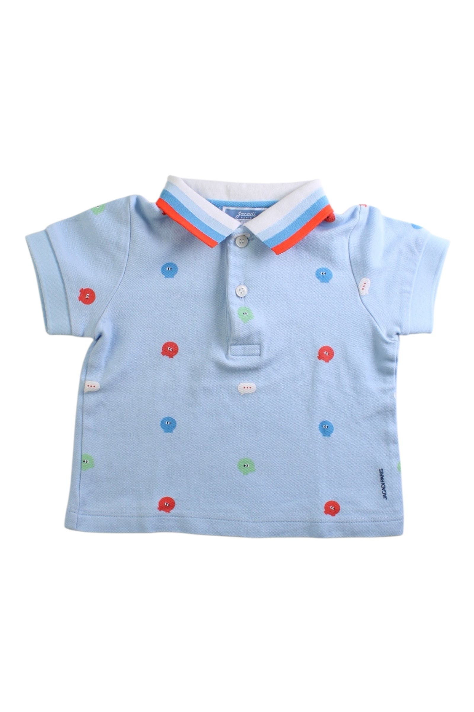 Jacadi Short Sleeve Polo Shirt 12-18M、mySite、g9winljtr