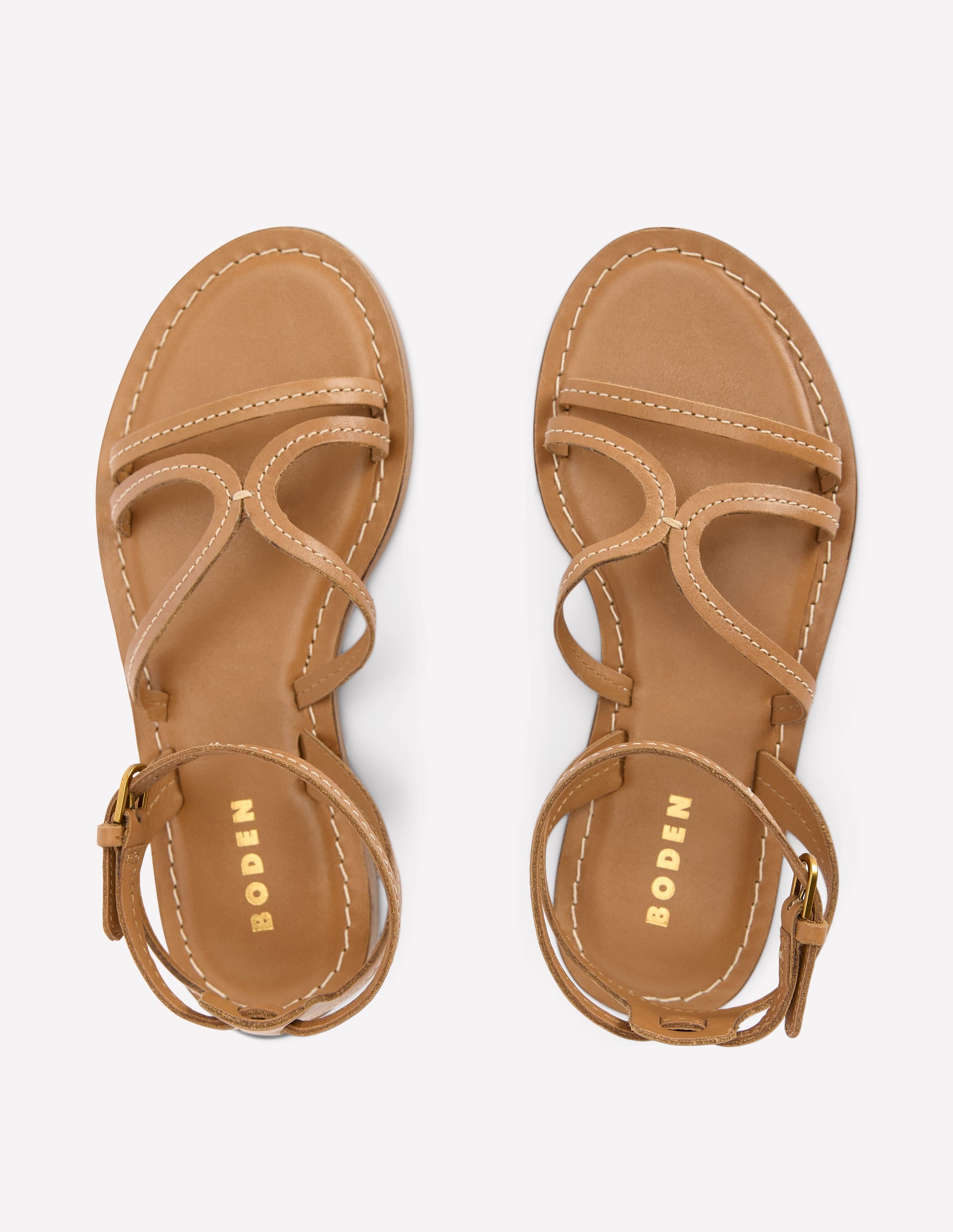  Casual Flat Sandal-Tan、mySite、ashleygrahame