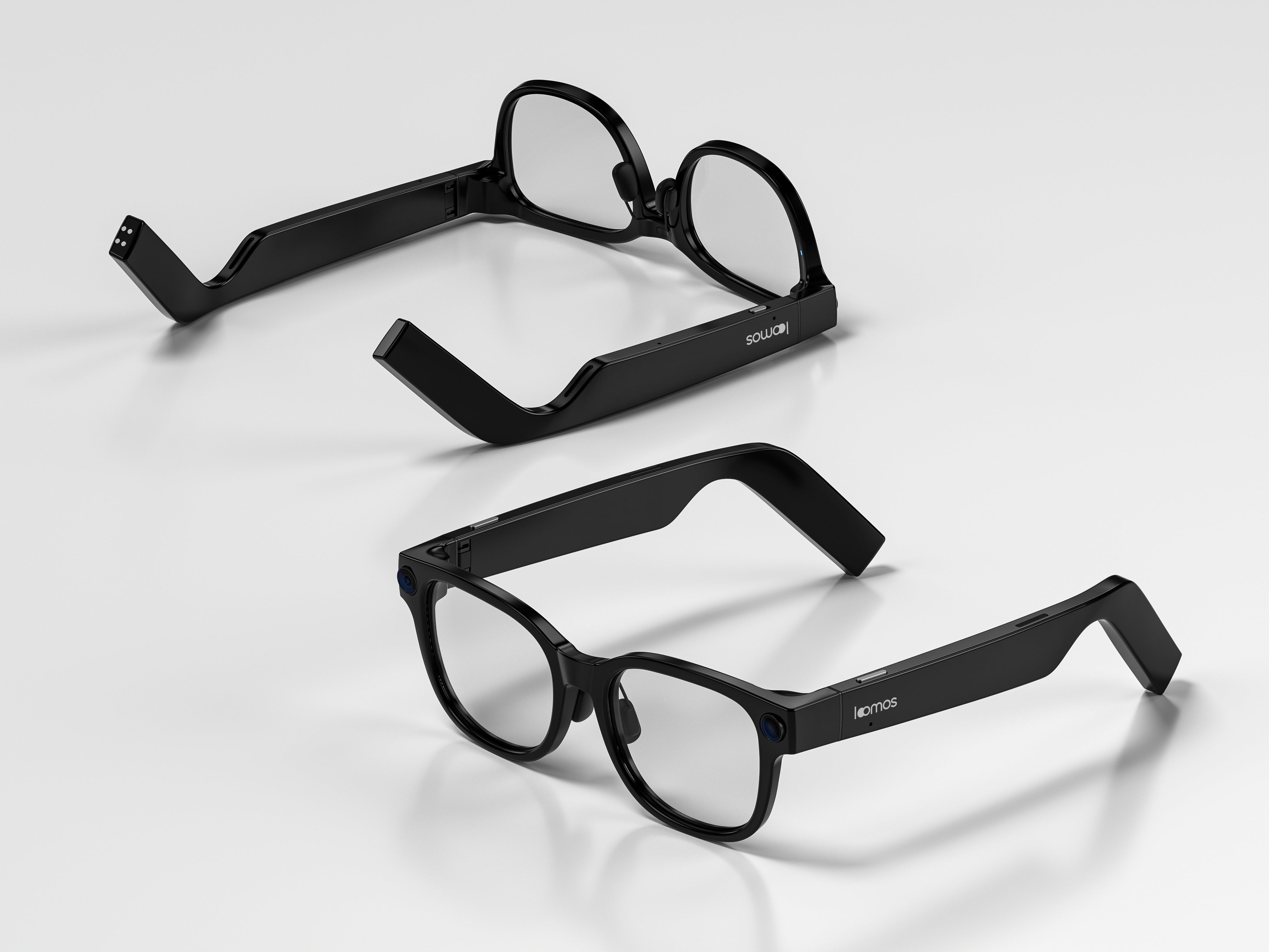 loomos AI Glasses、mySite、fannypackpong