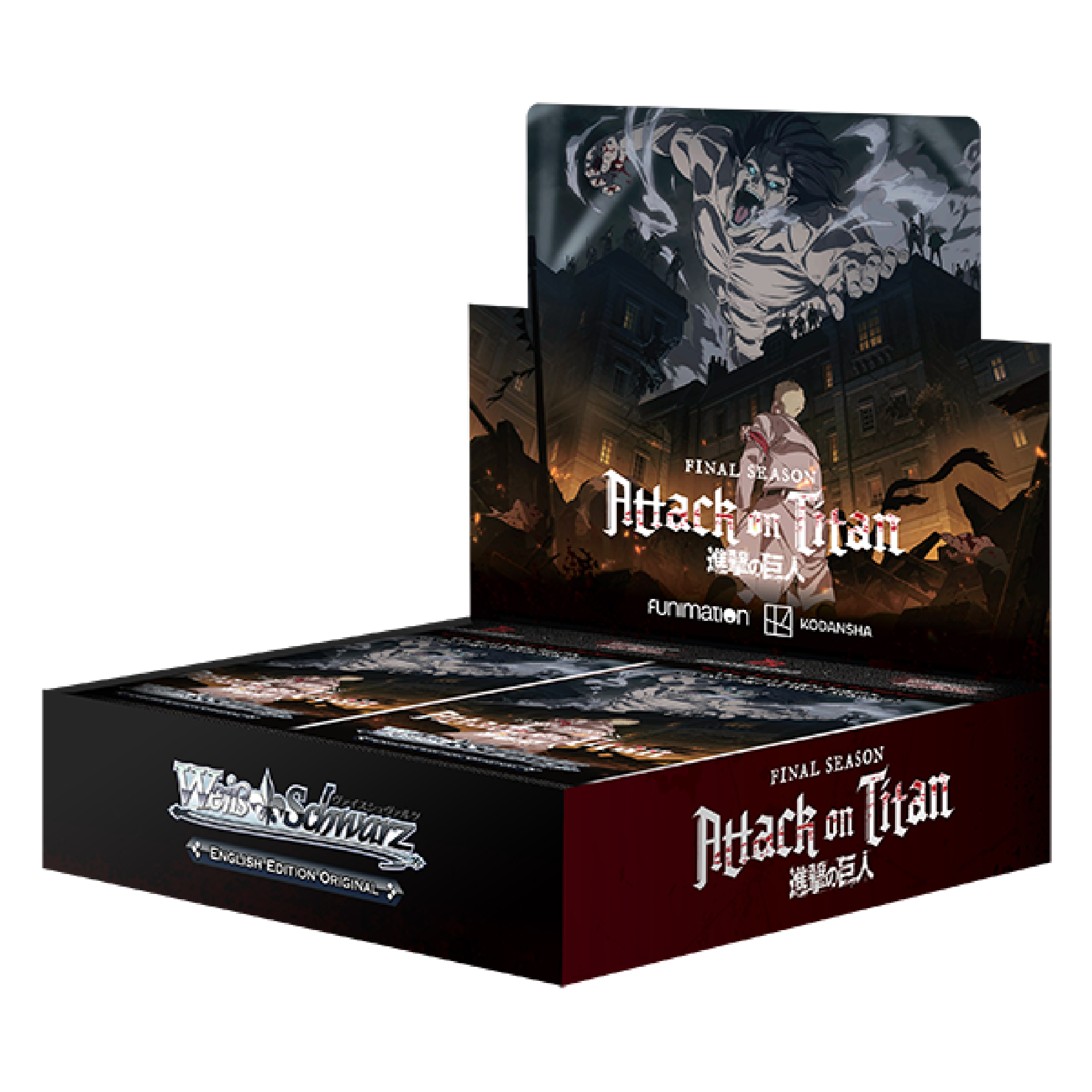 Attack On Titan: Final Season Booster Box、mySite、waistdrama