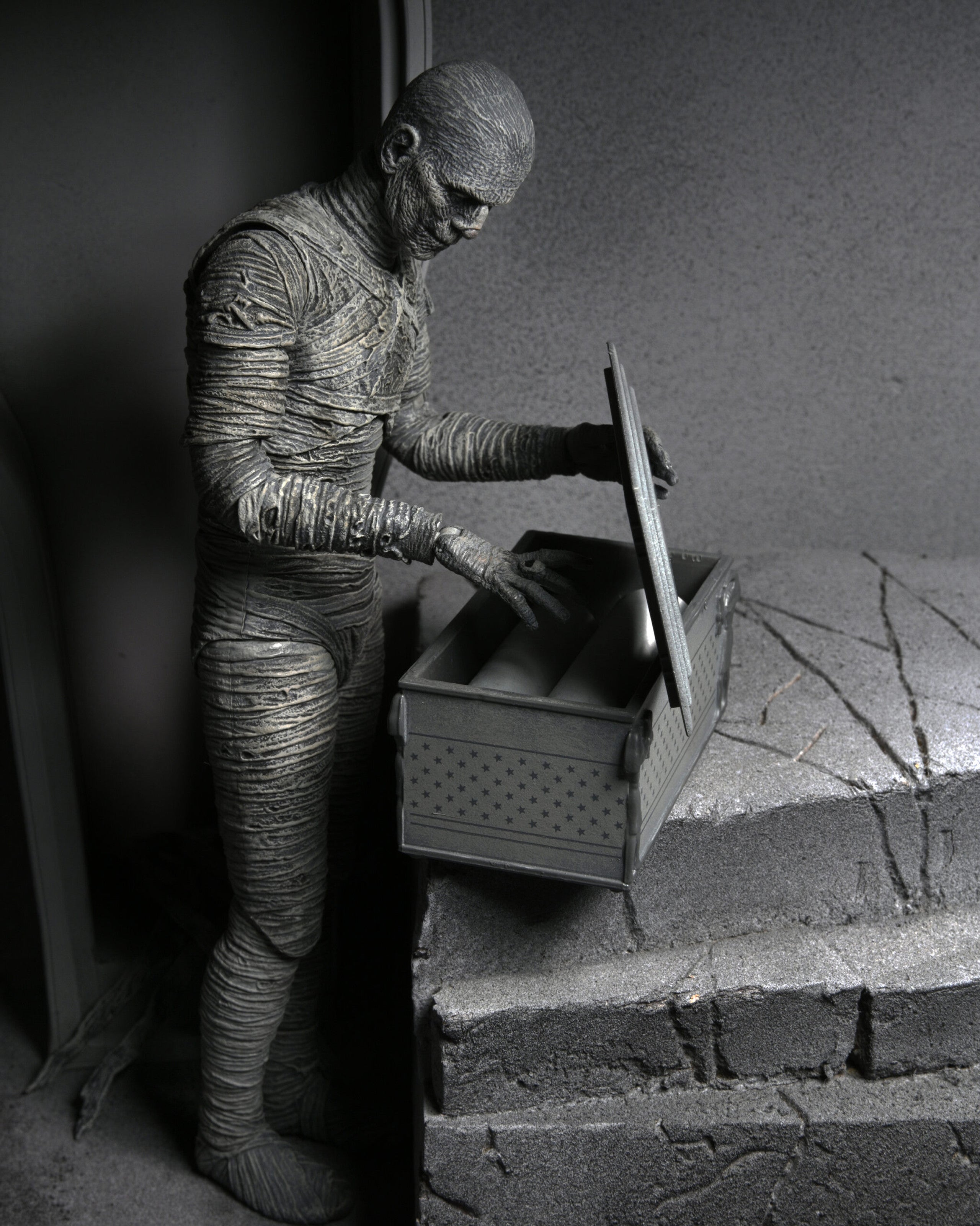 NECA Universal Monsters Ultimate Mummy (Black & White)、mySite、hgirdovlk