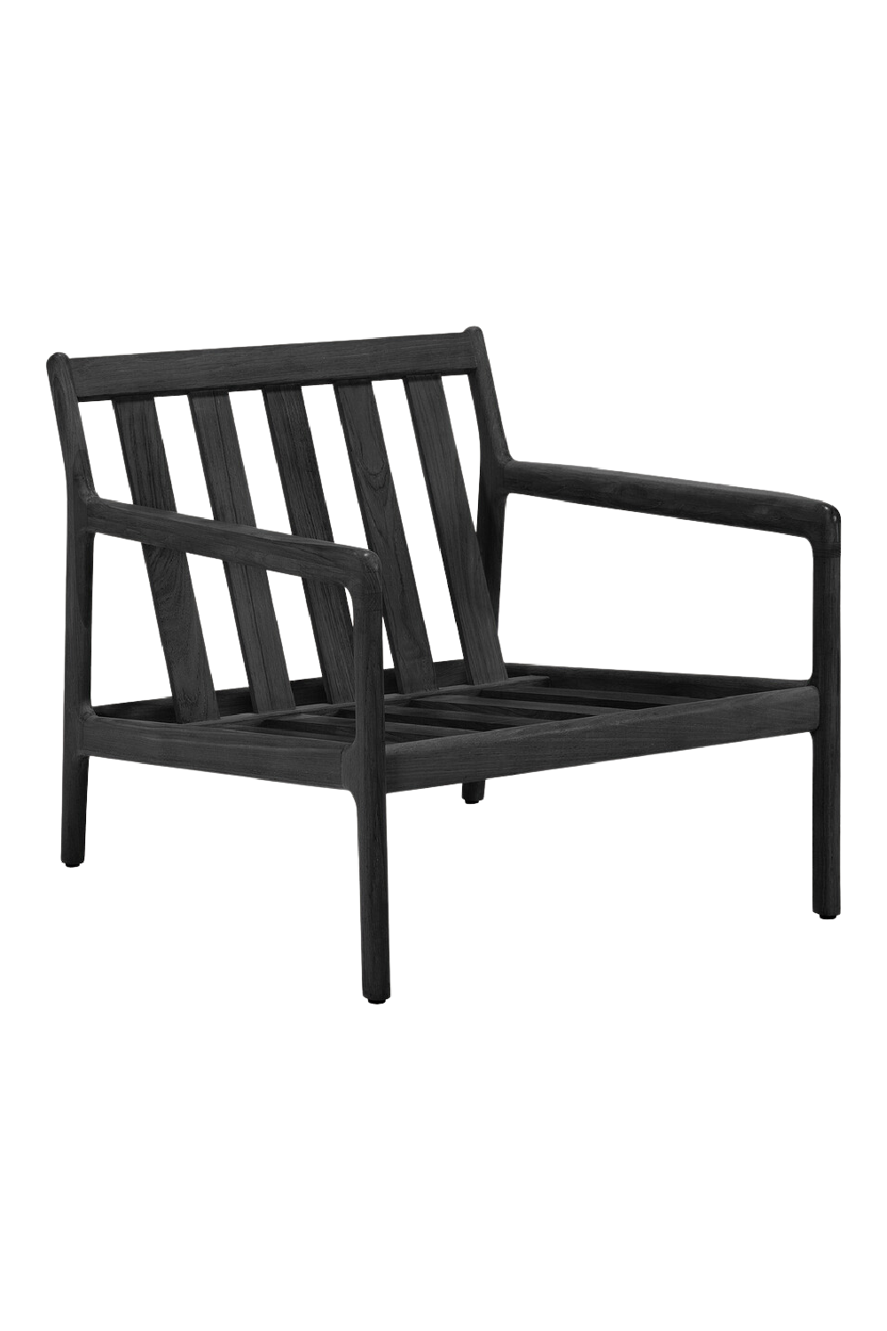 Outdoor Black Teak Lounge Chair | Ethnicraft Jack、mySite、neckold