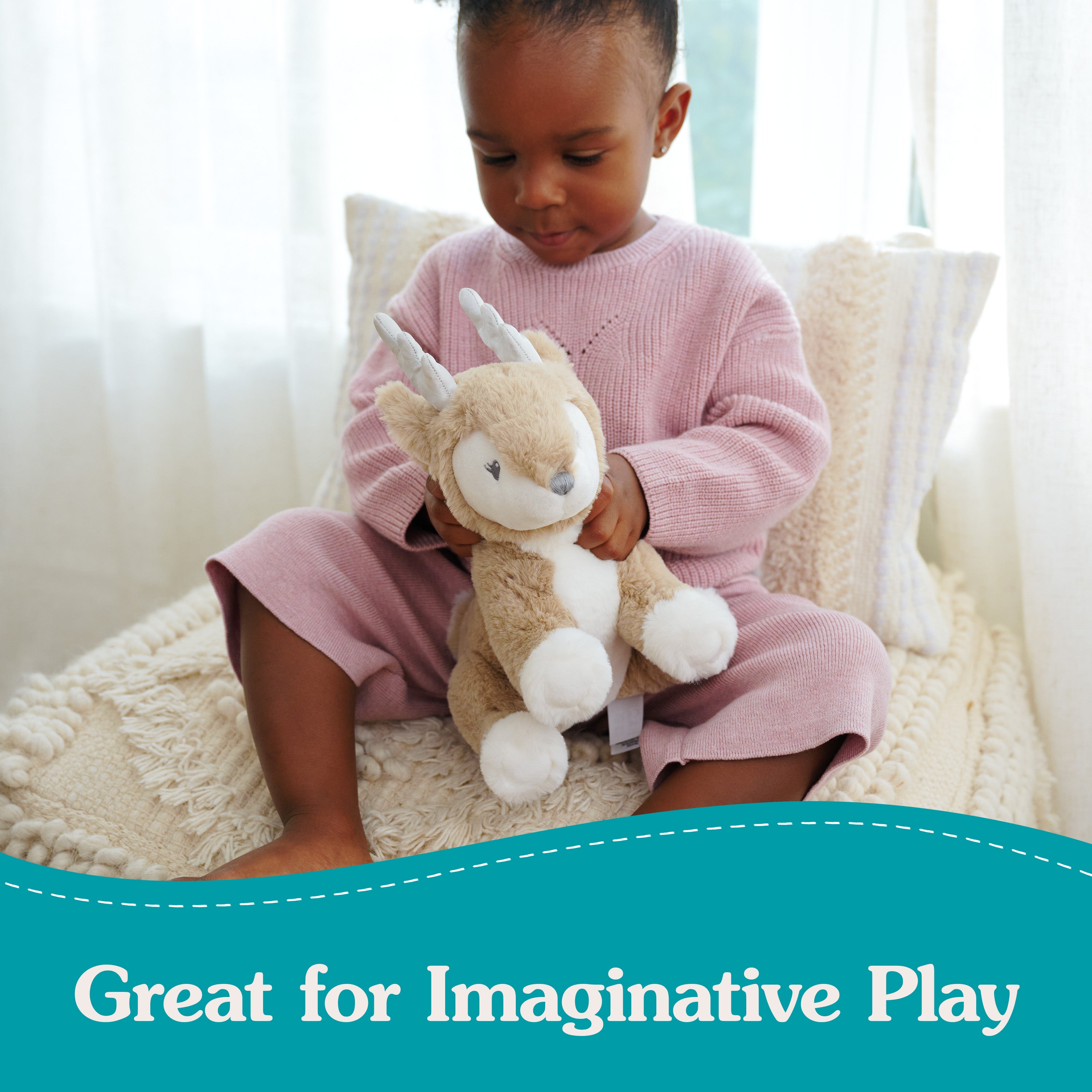 Playful Pals: Maple™ Deer, 10 in、mySite、pszhyizbm