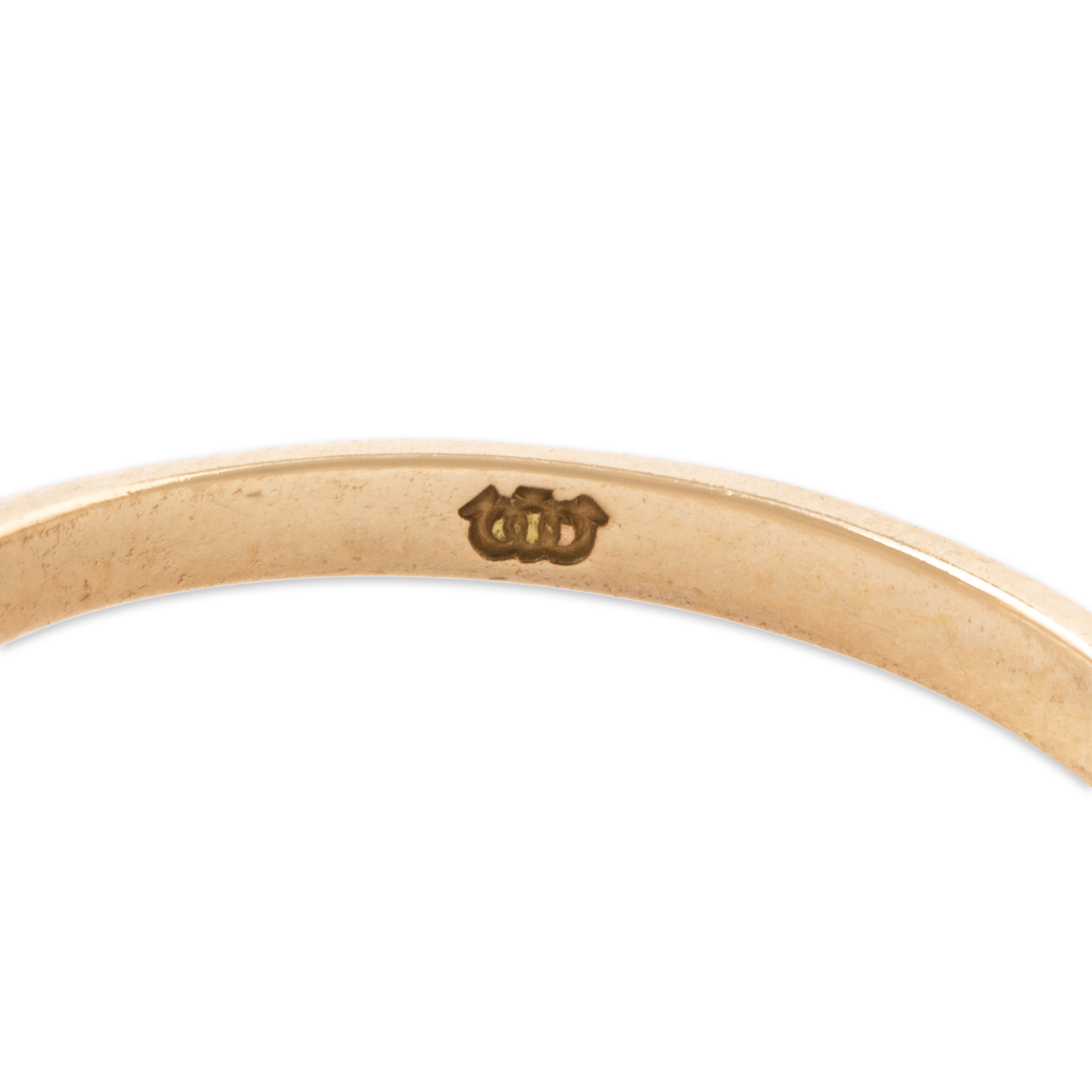 Antique 10k Yellow Gold Moss Agate Green Orb Ring 7.50、mySite、hinf8tx79