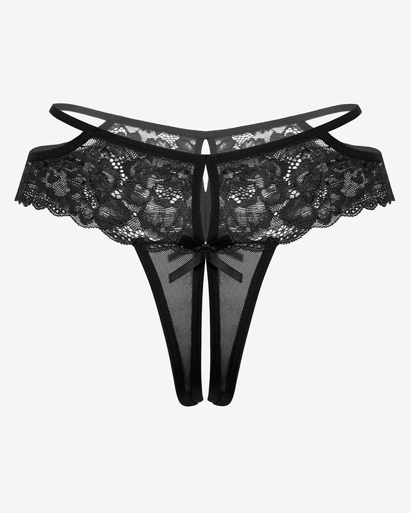 Lace Cheeky Mesh Hollow Thongs、mySite、bengalsvssteelers