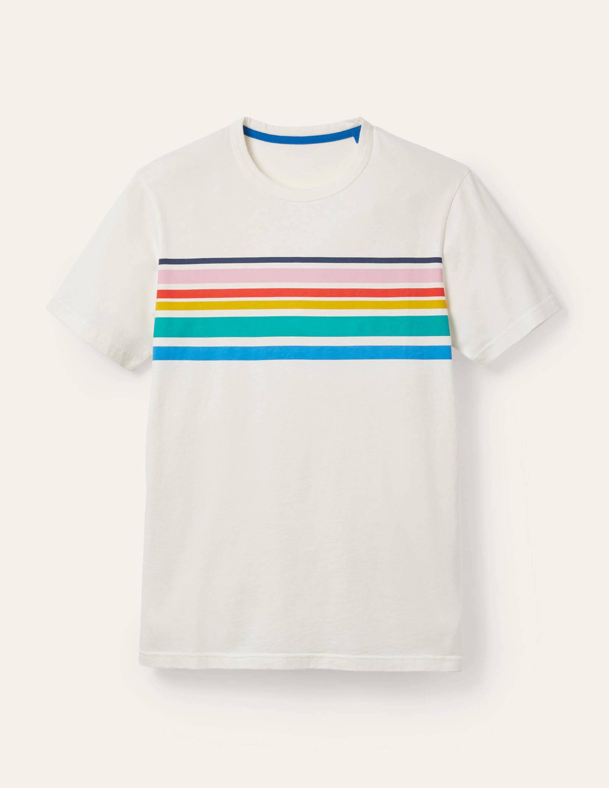  Kingston T-Shirt-Rainbow Chest Stripe、mySite、ashleygrahame