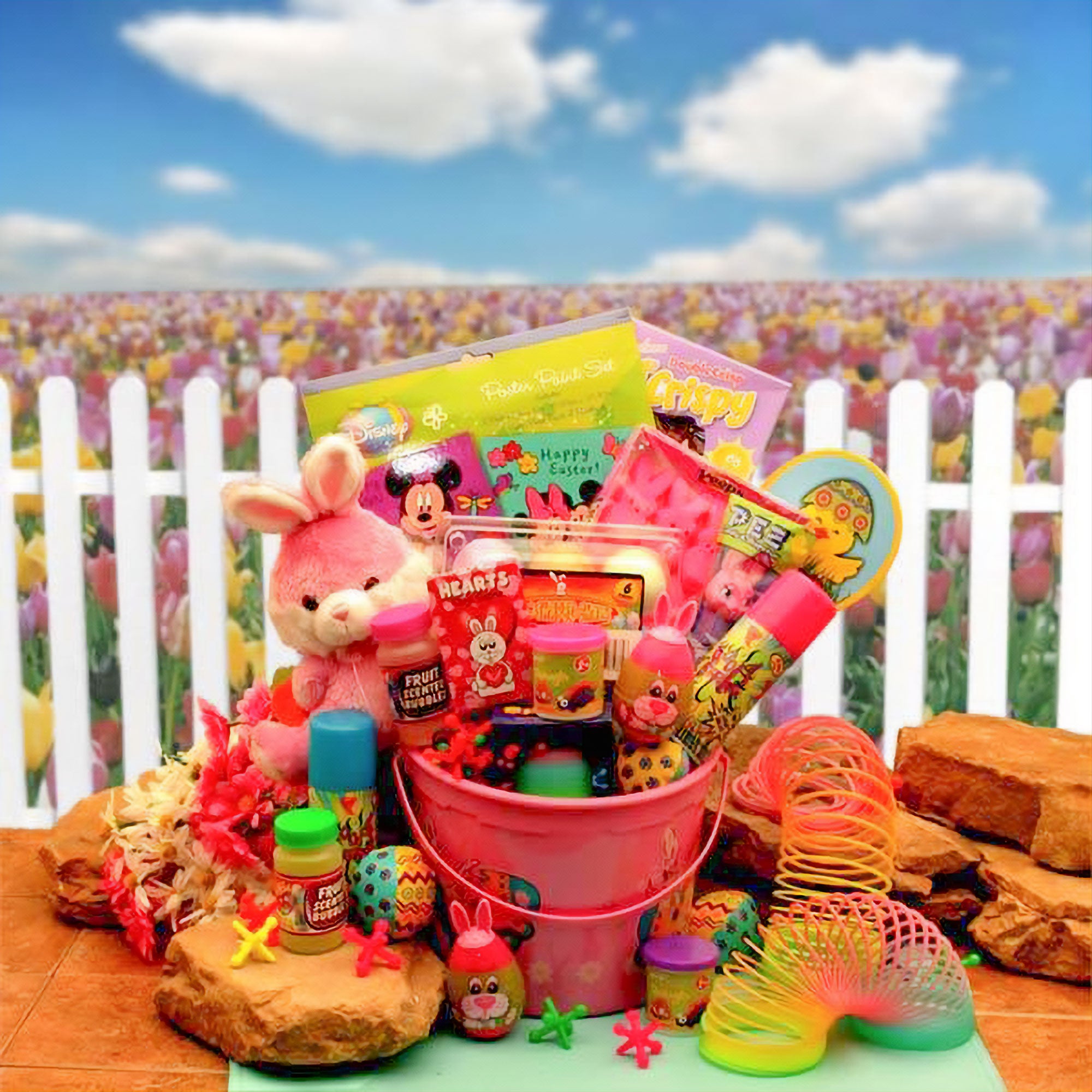 Little Pink Bunnies Easter Fun Pail、mySite、camillekostekn