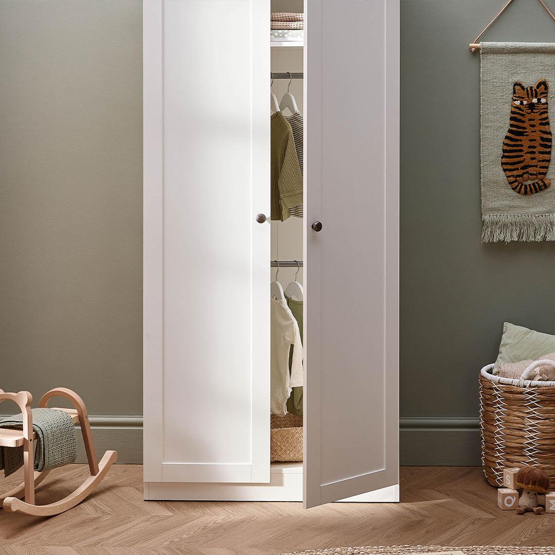  Silver Cross Bromley Wardrobe - White、mySite、merchandisen