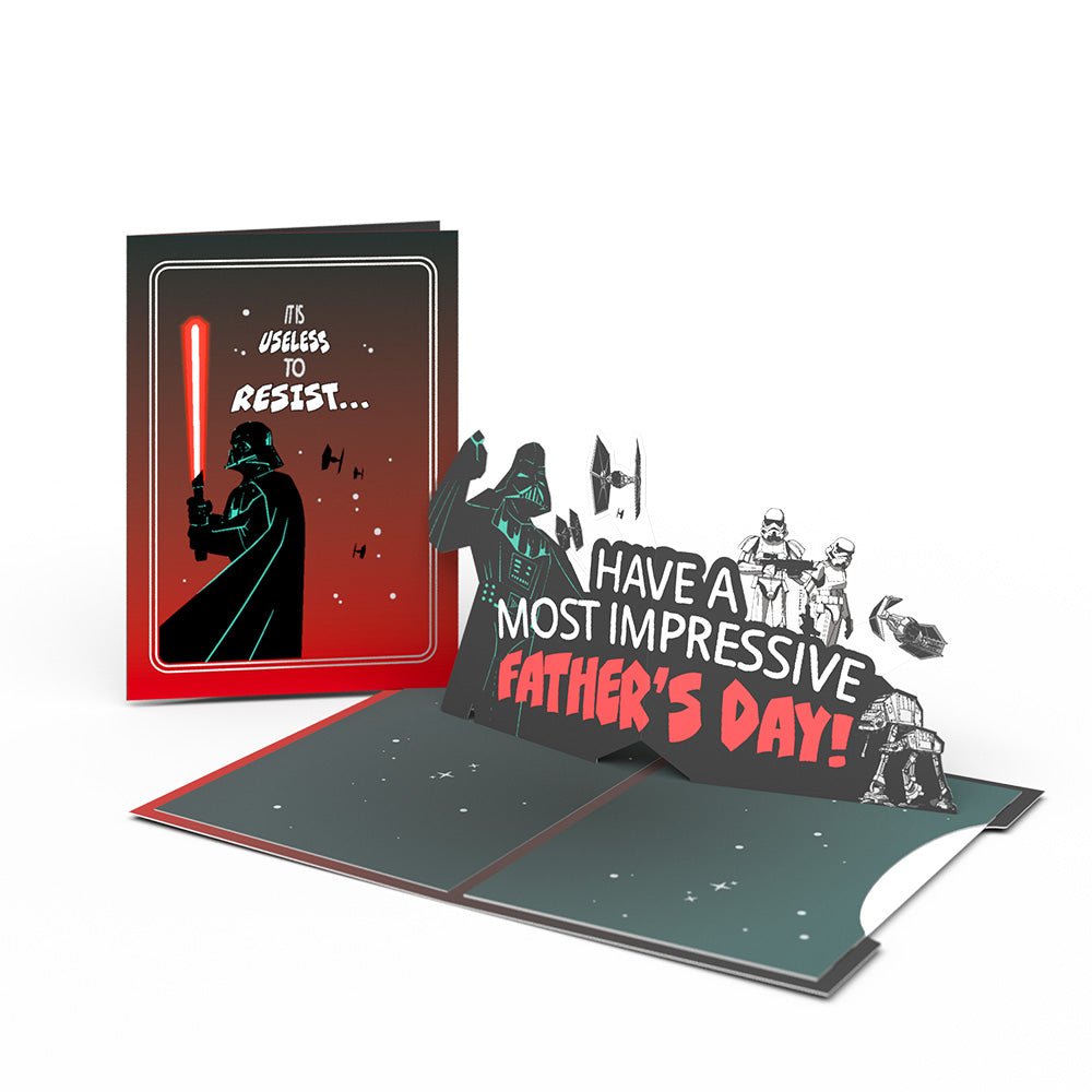 Star Wars™ Most Impressive Father's Day 4-in-1 Nesting Card、mySite、solidvoid