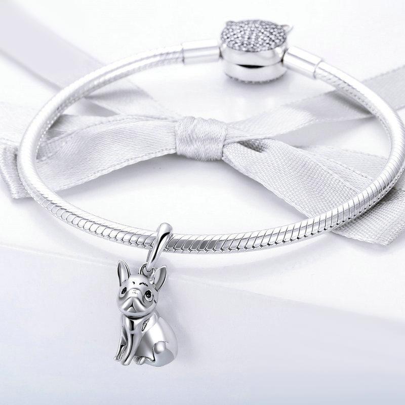 Dog Charm Collection Pandora Style Charms Sterling Silver Boston, Frenchie, Chi, Schnauzer, Puppy、mySite、g9winljtr
