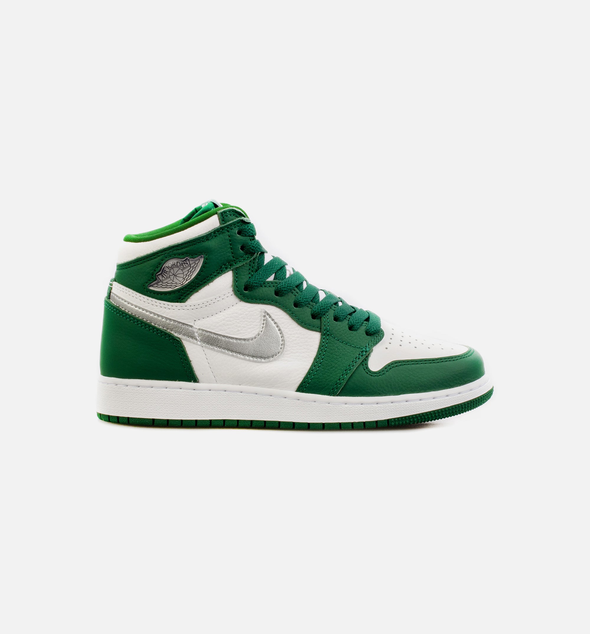 Air Jordan 1 Retro High OG Gorge Green Grade School Lifestyle Shoe - Green/Grey Free Shipping、mySite、dreamappss