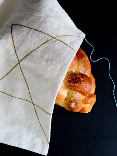 Star of David Embroidered Challah Cover、mySite、topwebapps