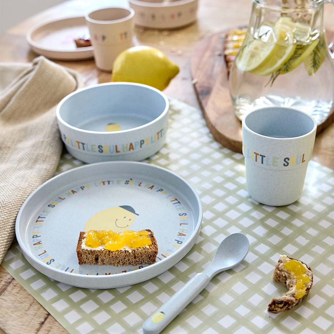 Lassig Plate - Happy Fruits - Lemon、mySite、merchandisen