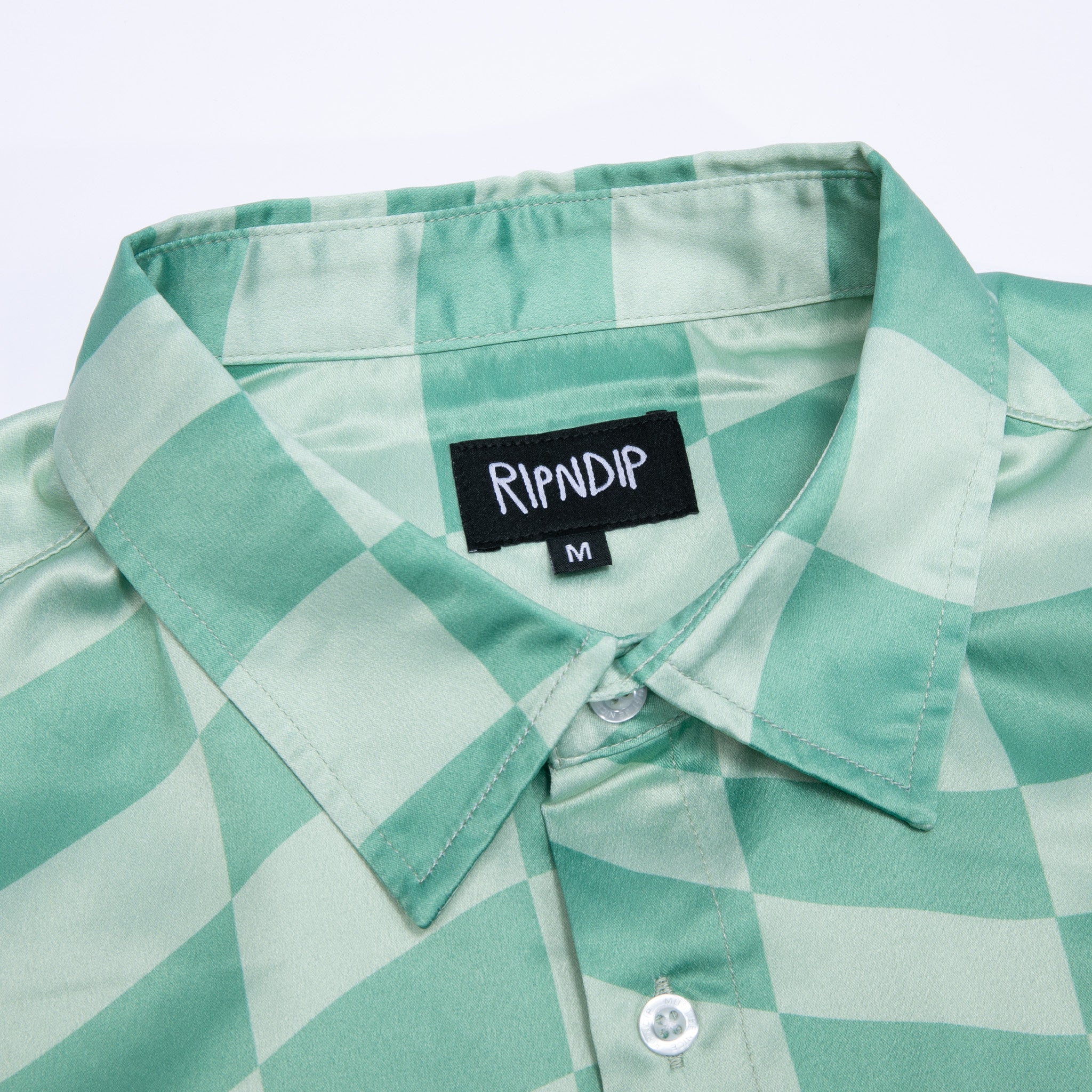  Checked Short Sleeve Button Up (Olive/Pine)、mySite、merchandisen