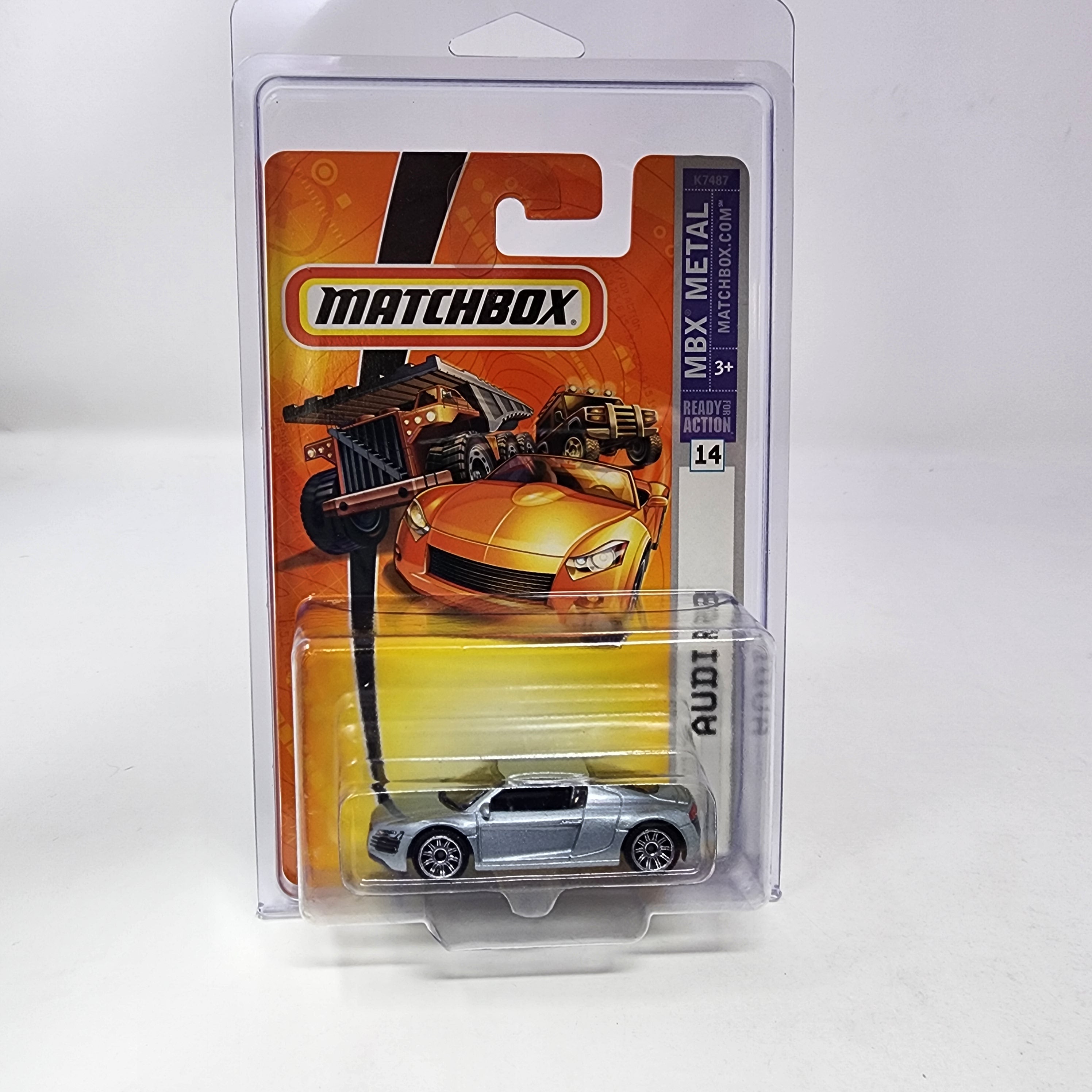 Audi R8 #14 * Silver * Matchbox Basic、mySite、hgirdovlk