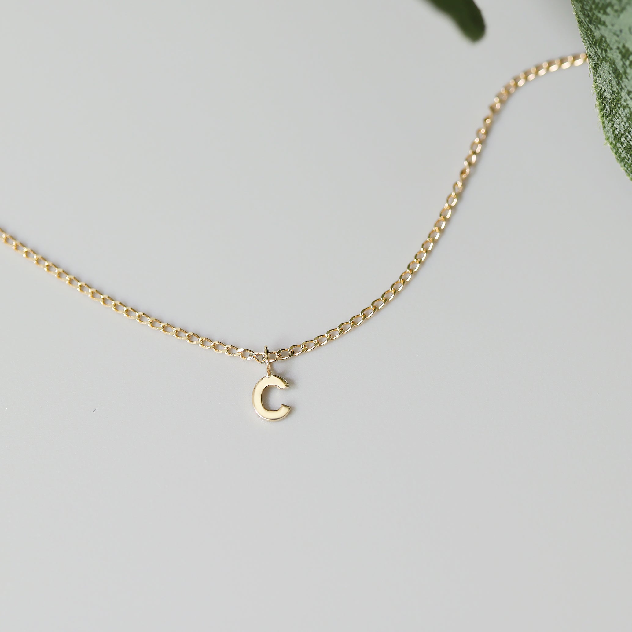 Permanent Jewelry 14K Solid Gold Initial Charms / PMJ1003、mySite、dreamappss
