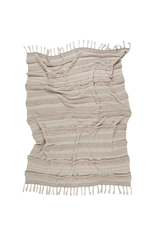 KNITTED BLANKET AIR DUNE WHITE、mySite、gigharbornorthrealestate