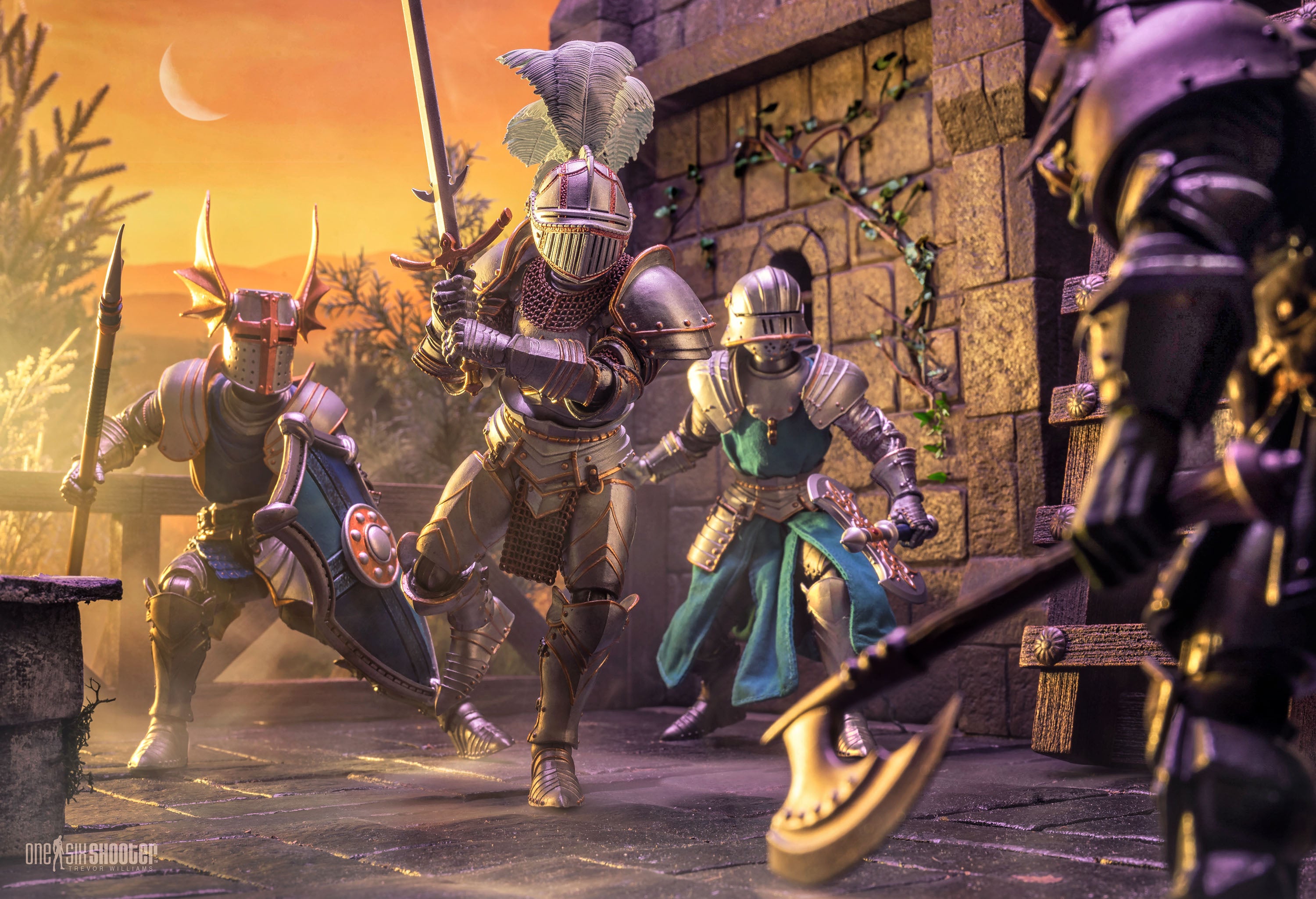 Mythic Legions Blue Shield Soldier (Deluxe Builder Set)、mySite、hgirdovlk